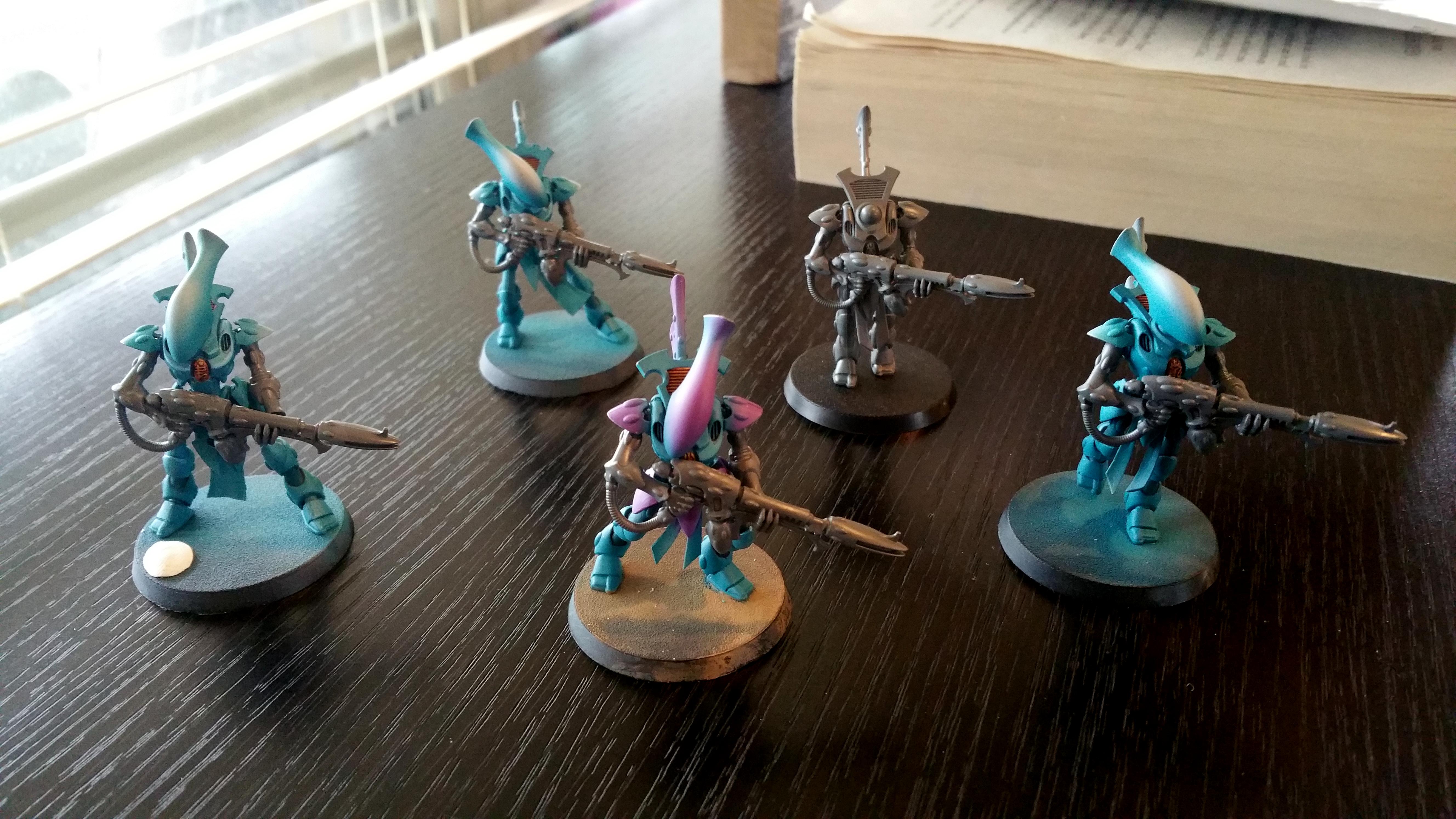 Eldar, Magnetization, Magnetize, Warhammer 40,000, Work In Progress, Wraith, Wraithblades, Wraithguard