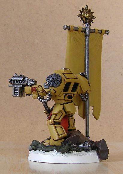 Imperial Fists Terminator Standard Bearer