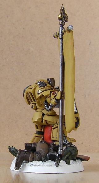 Imperial Fists Terminator Standard Bearer