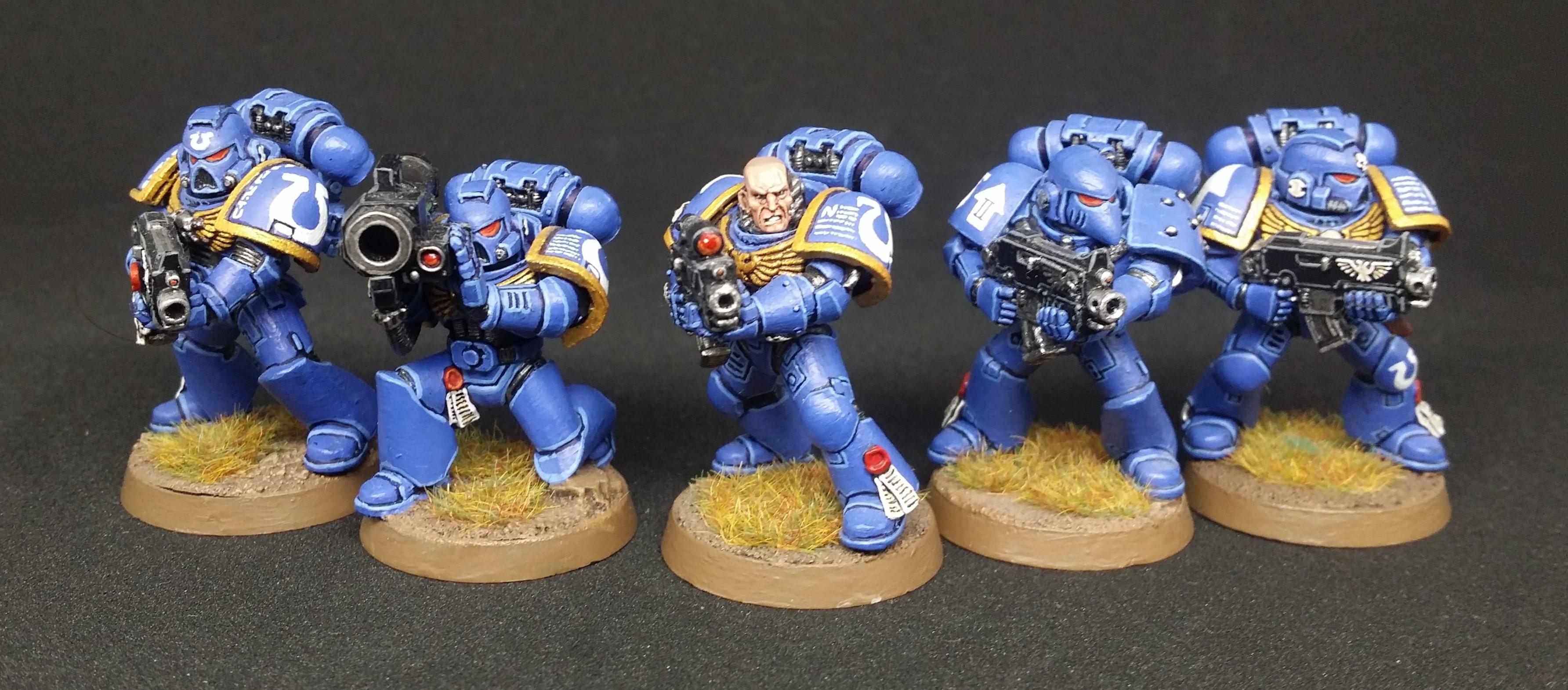 Bolter, Combi, Heavy, Sergeant, Space Marines, Special, Squad, Tac, Tacsquad, Tactical, Tacticals, Ultramarines, Ultras