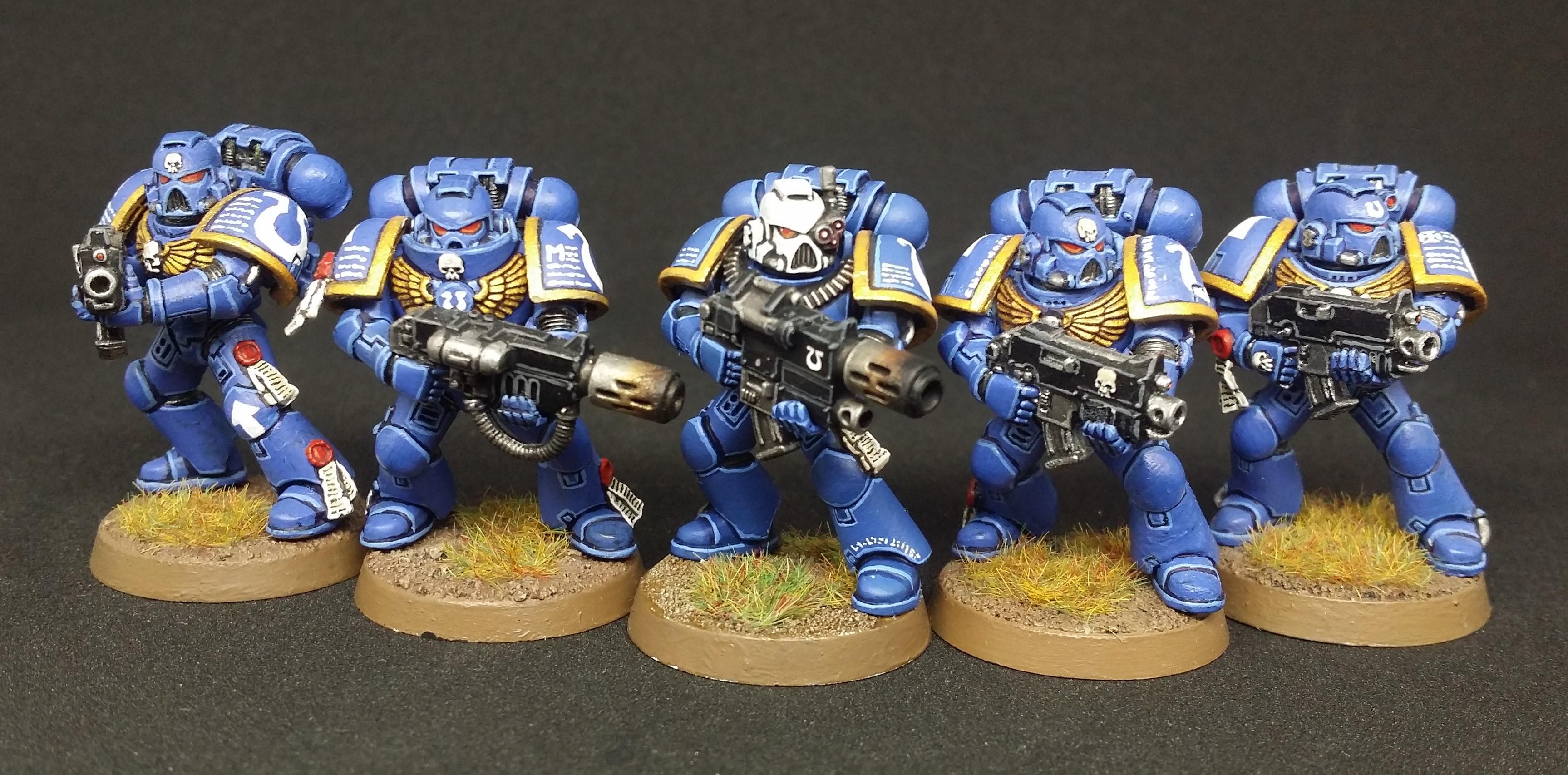 Bolter, Combi, Heavy, Sergeant, Space Marines, Special, Squad, Tac, Tacsquad, Tactical, Tacticals, Ultramarines, Ultras