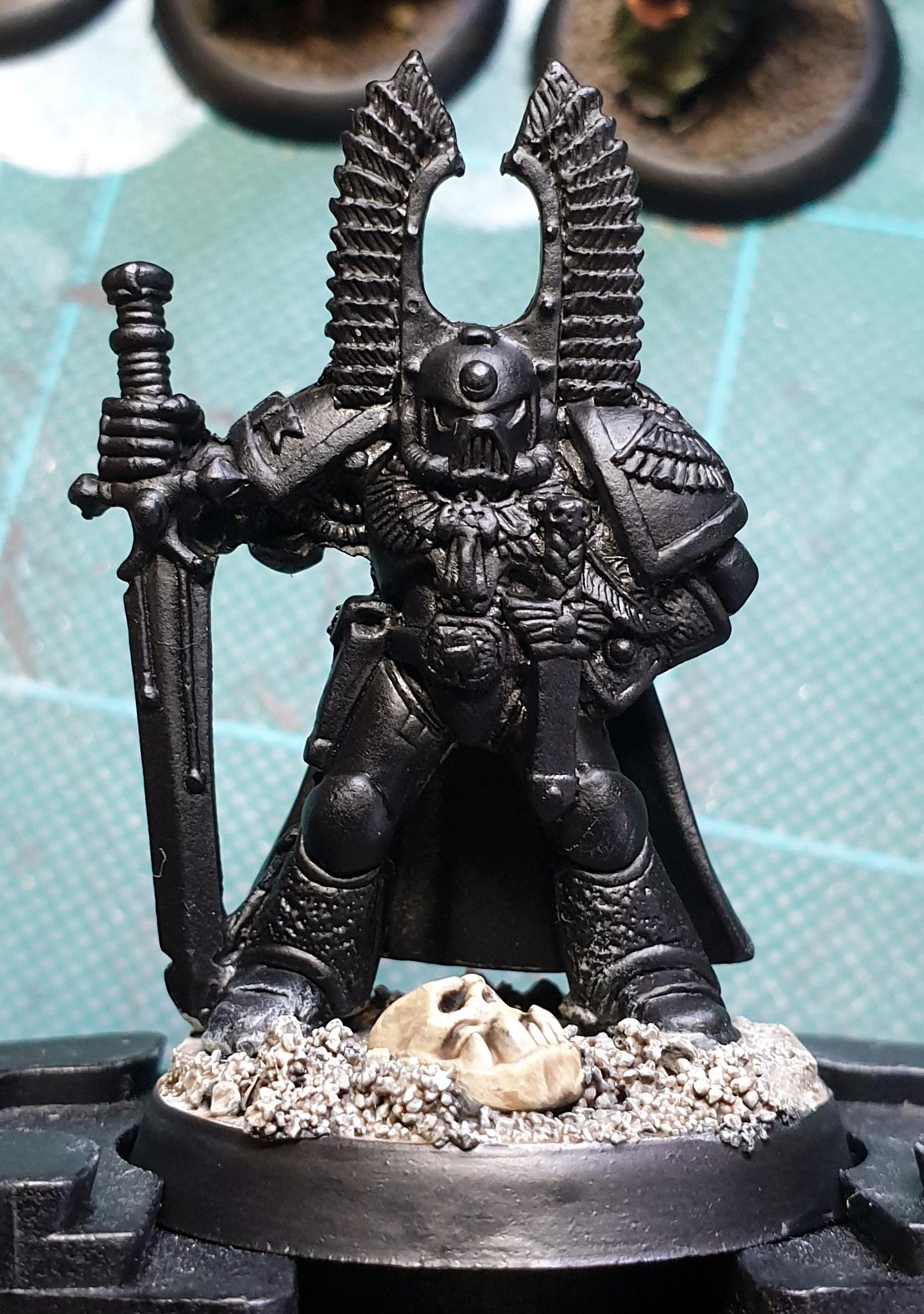 Work In Progress, Dark Angels Captain - 10/03