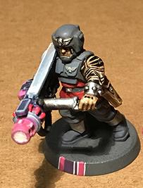 Cadians, Grenade Launcher, Imperial Guard, Tattoo