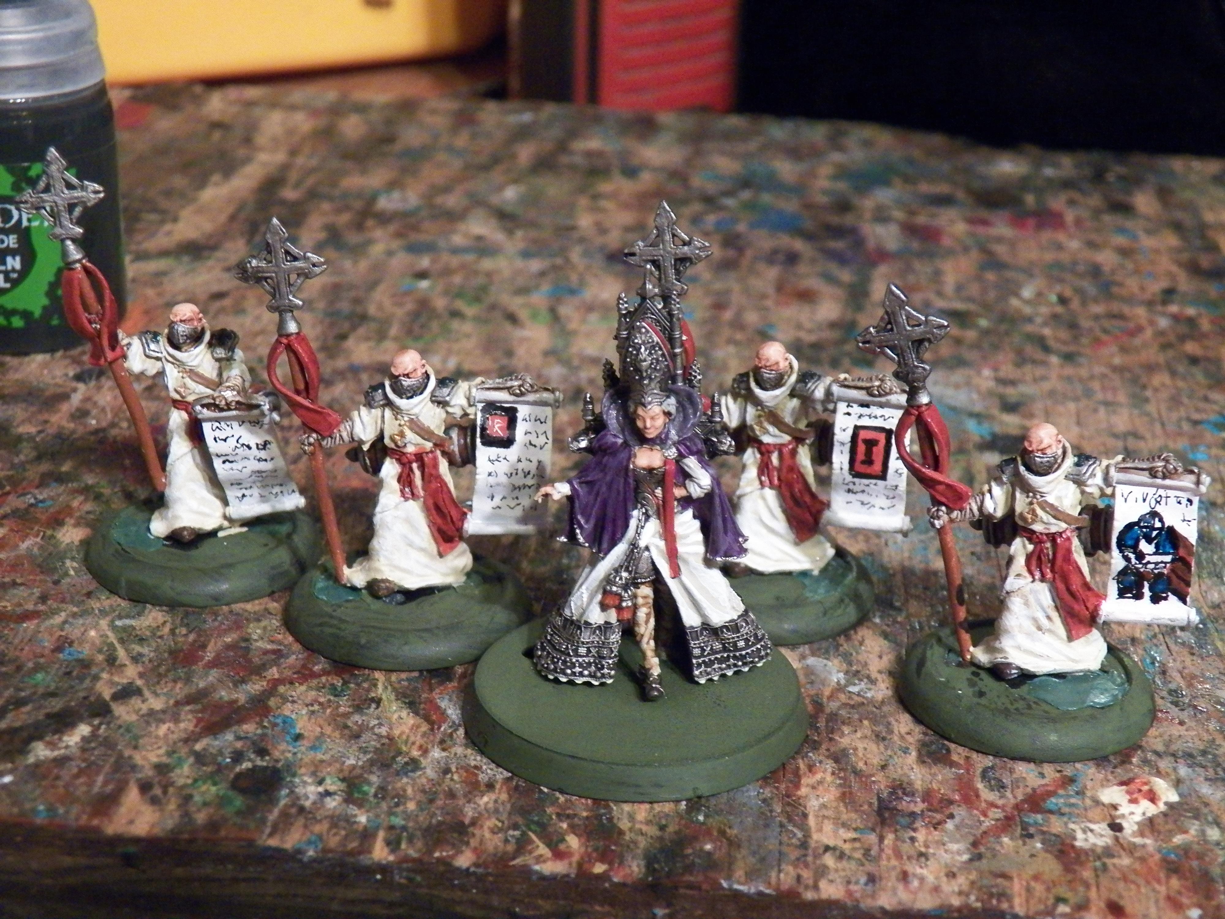 Female, Pope, Priest, Raging Heroes, Warmachine