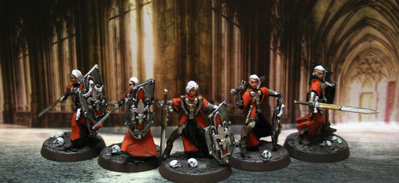 Crusaders, Inquisition, Sisters Of Battle, Sororitas