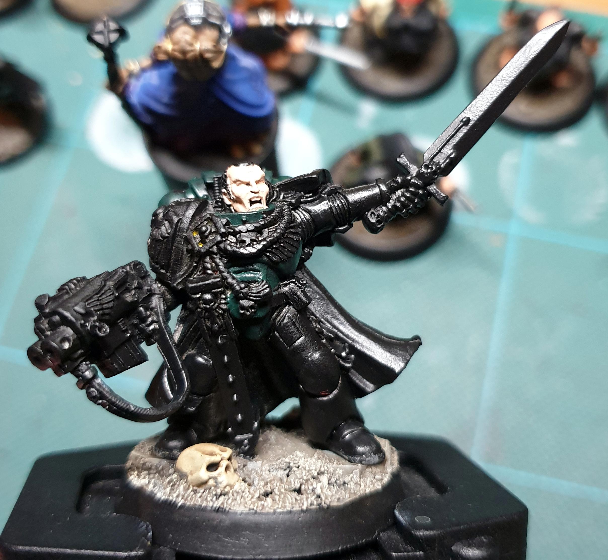 Work In Progress, Space Marine Captain - 12/03