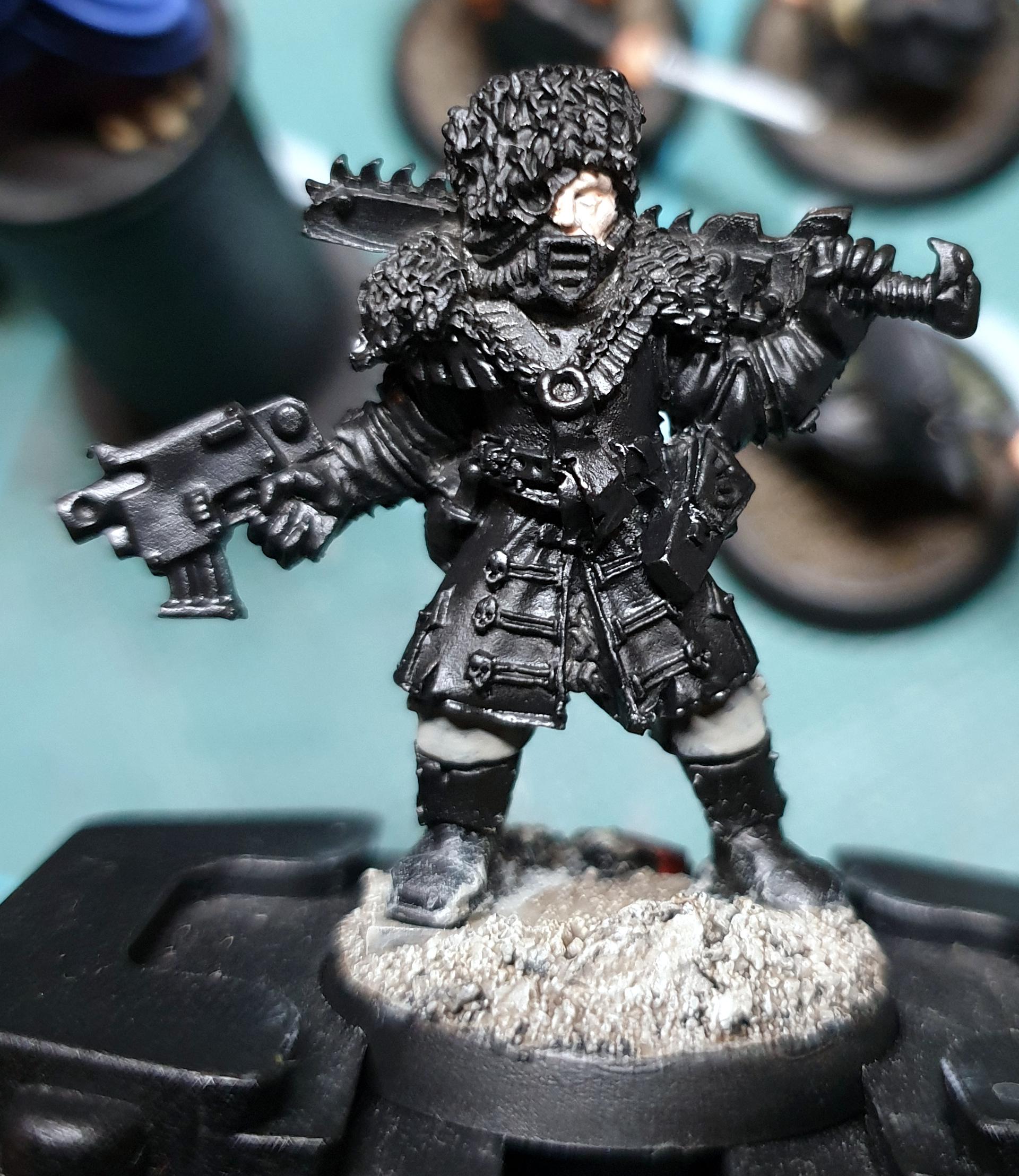 Work In Progress, Vostroyan Officer - 12/03