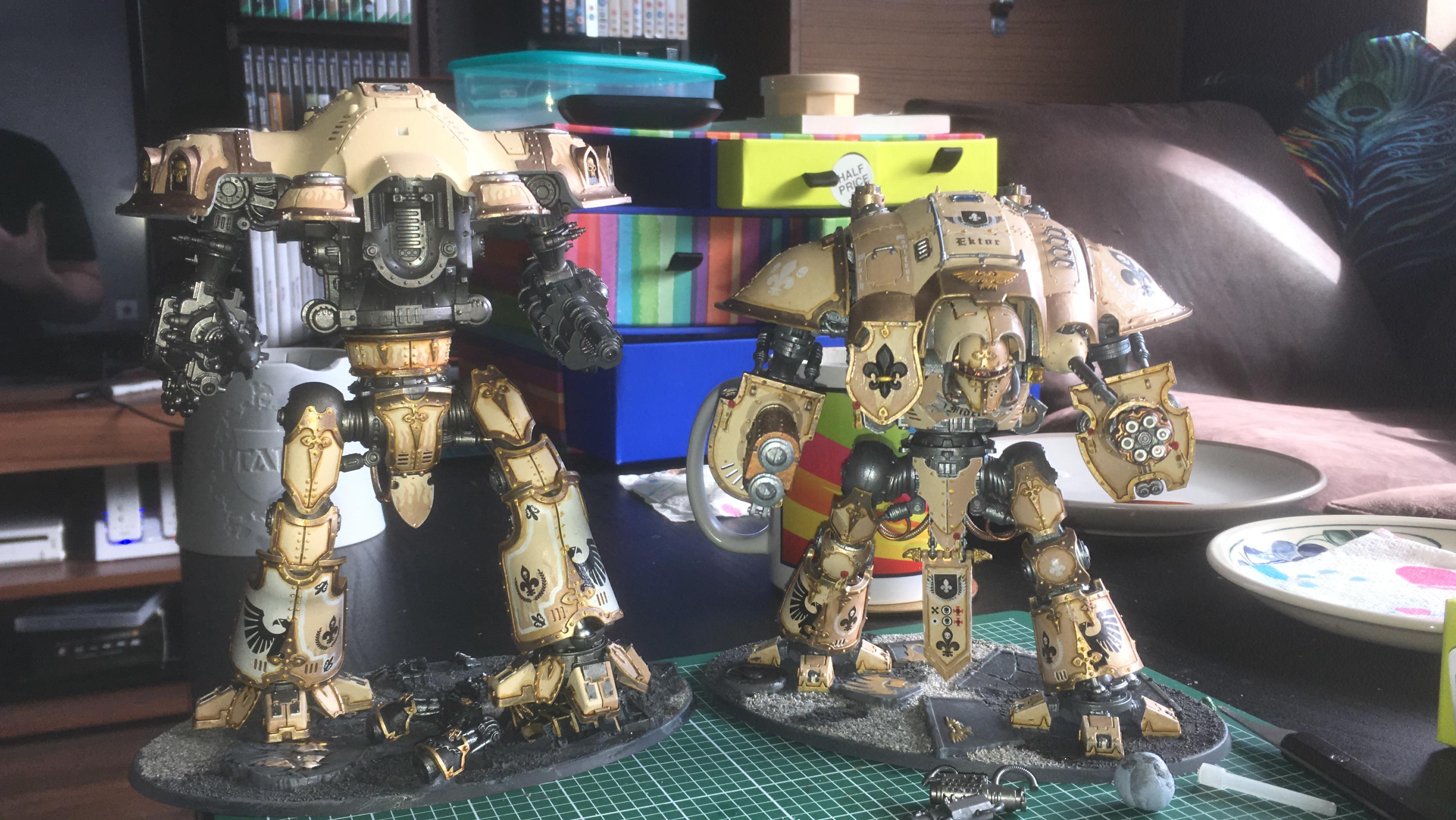 Size comparison, fitted with the shapeways torso extender and Taro’s th leg extensions