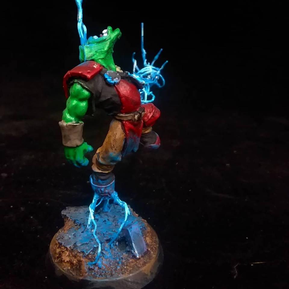 Conversion, Glow, Lightning Claw, Orks, Psyker, Weirdboy, Wire