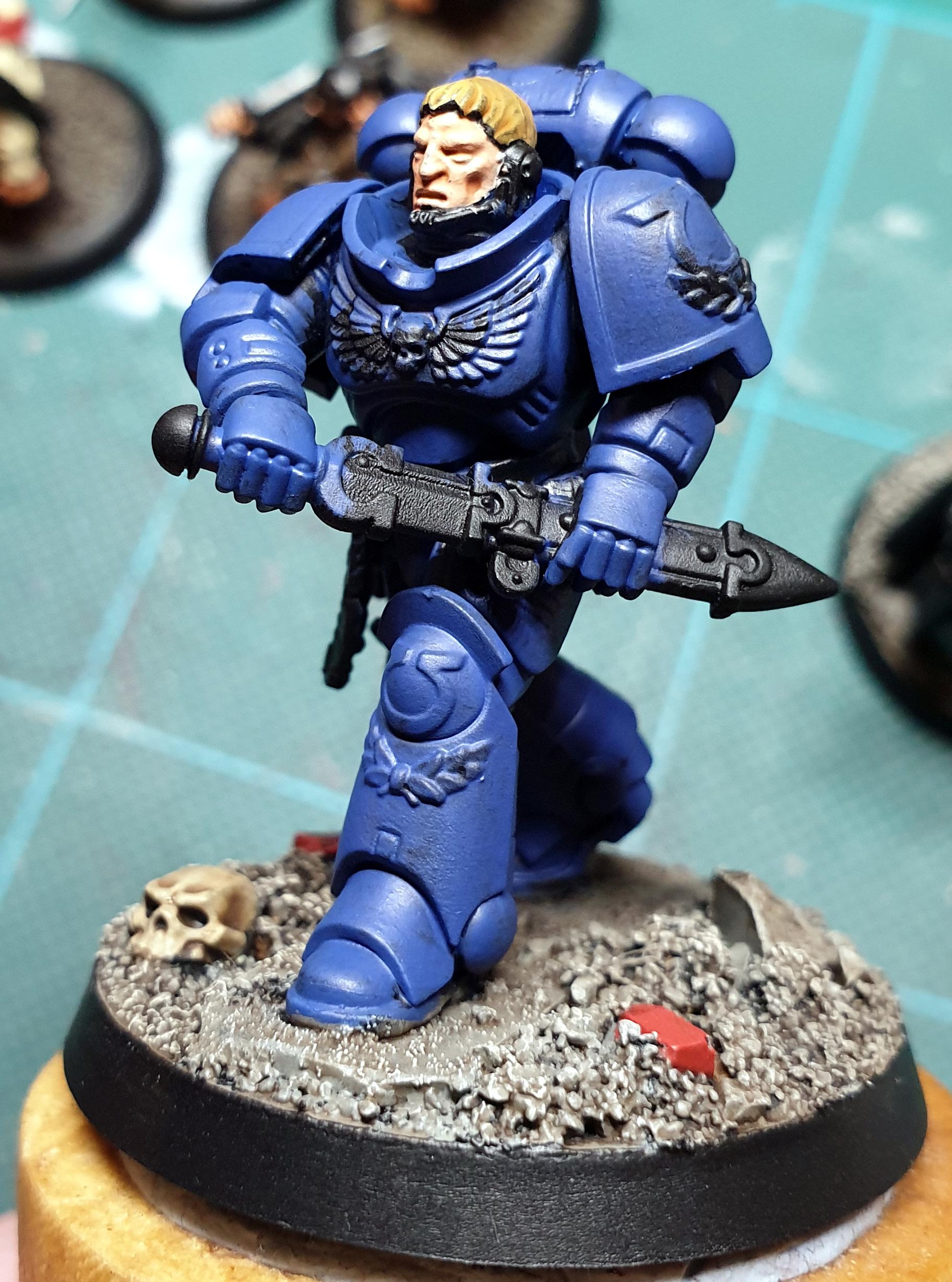 Space Marines, Ultramarines, Work In Progress