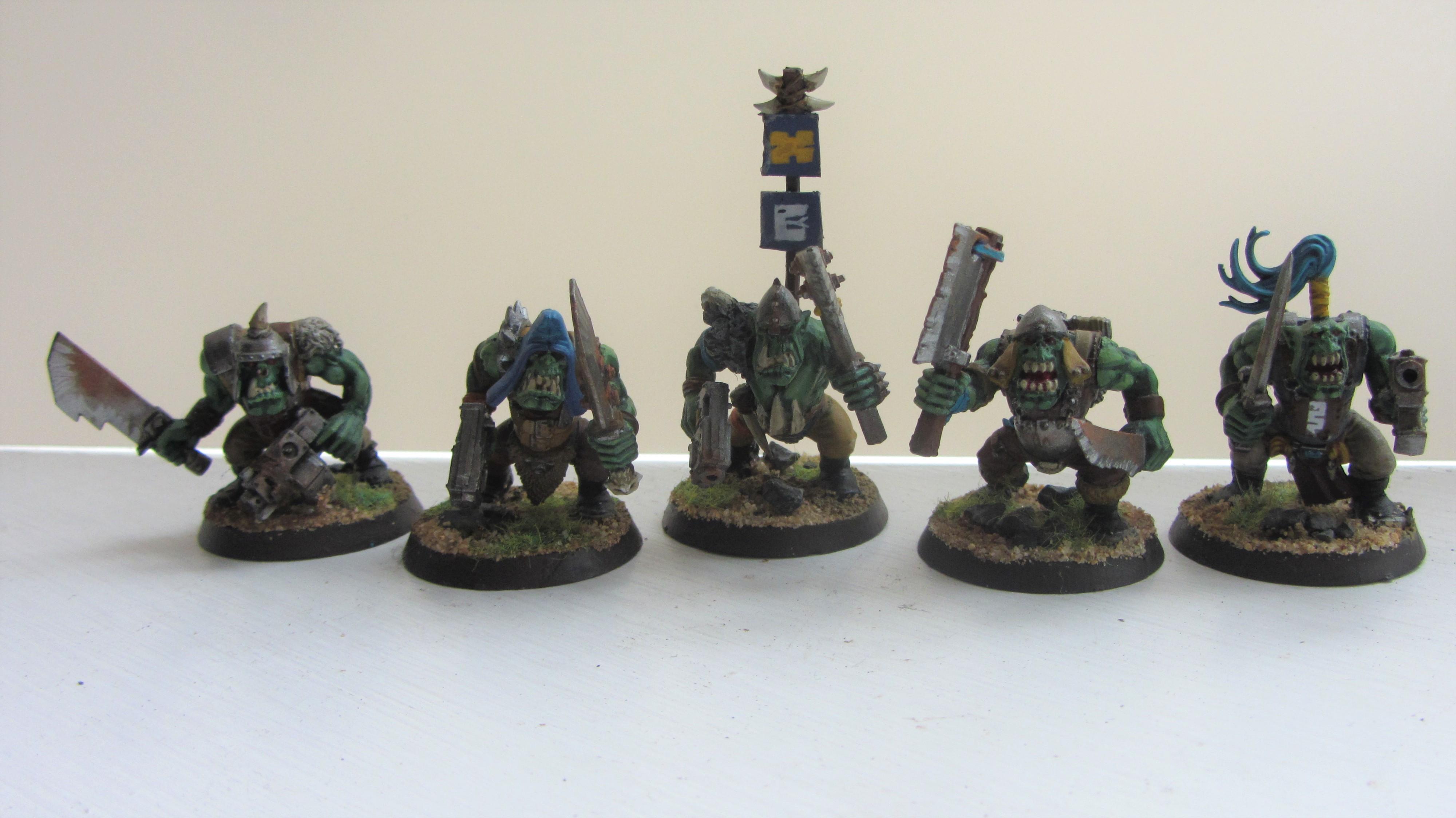 Orks, First 5 boyz 2 