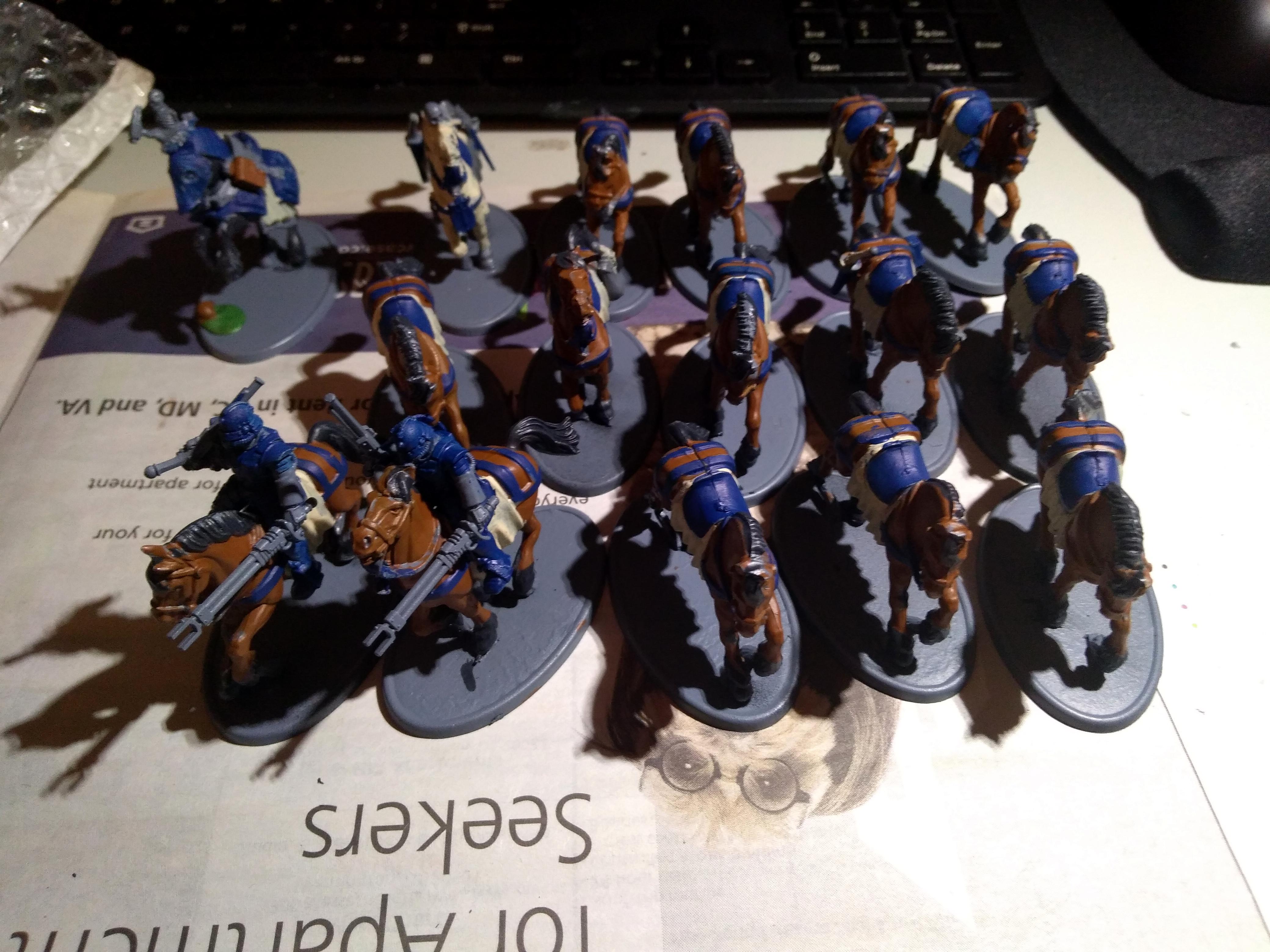 Adeptus Arbites, Death Riders, Mounted, Outriders, Rough Riders
