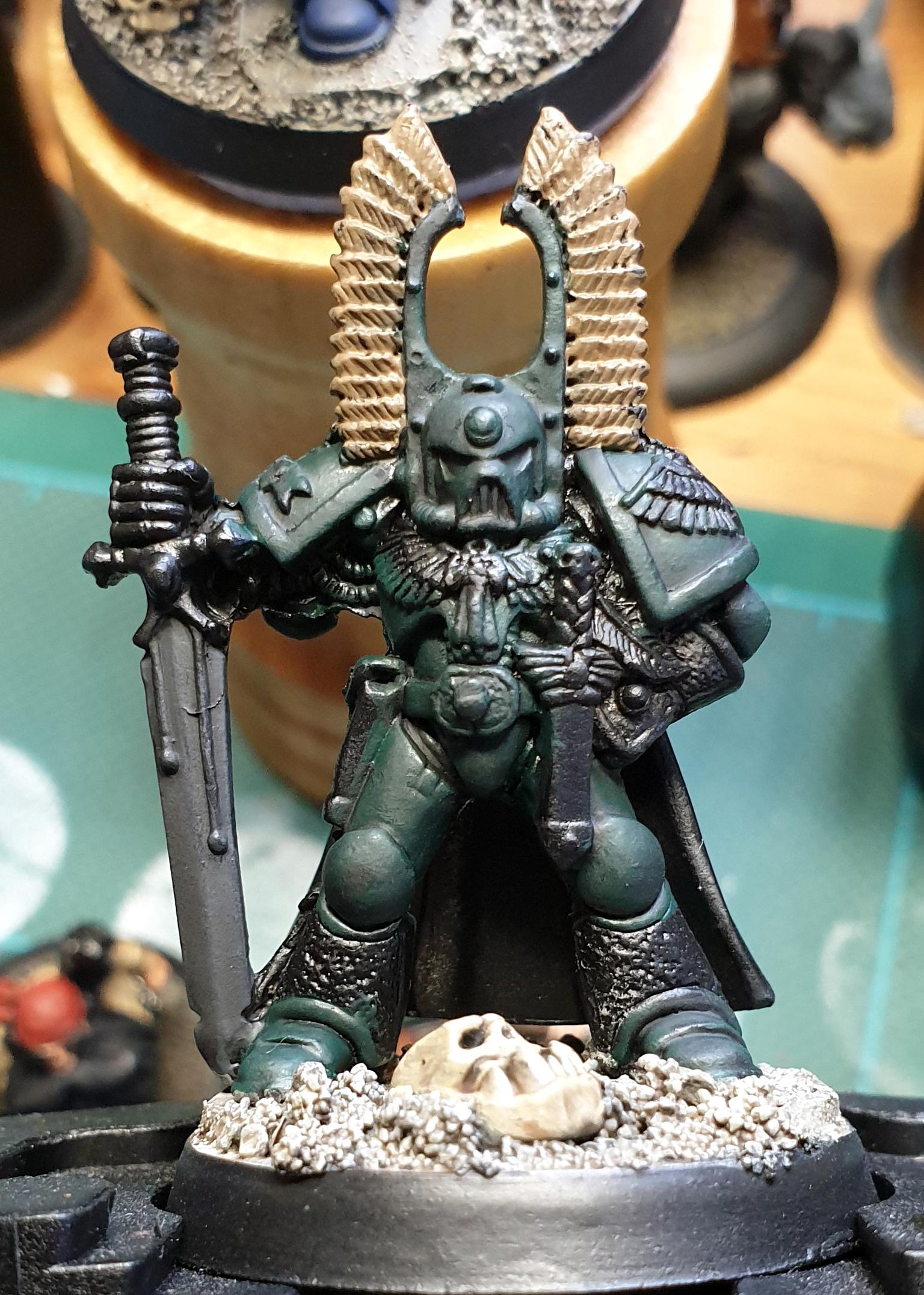 Work In Progress, Dark Angels Captain - 17/03