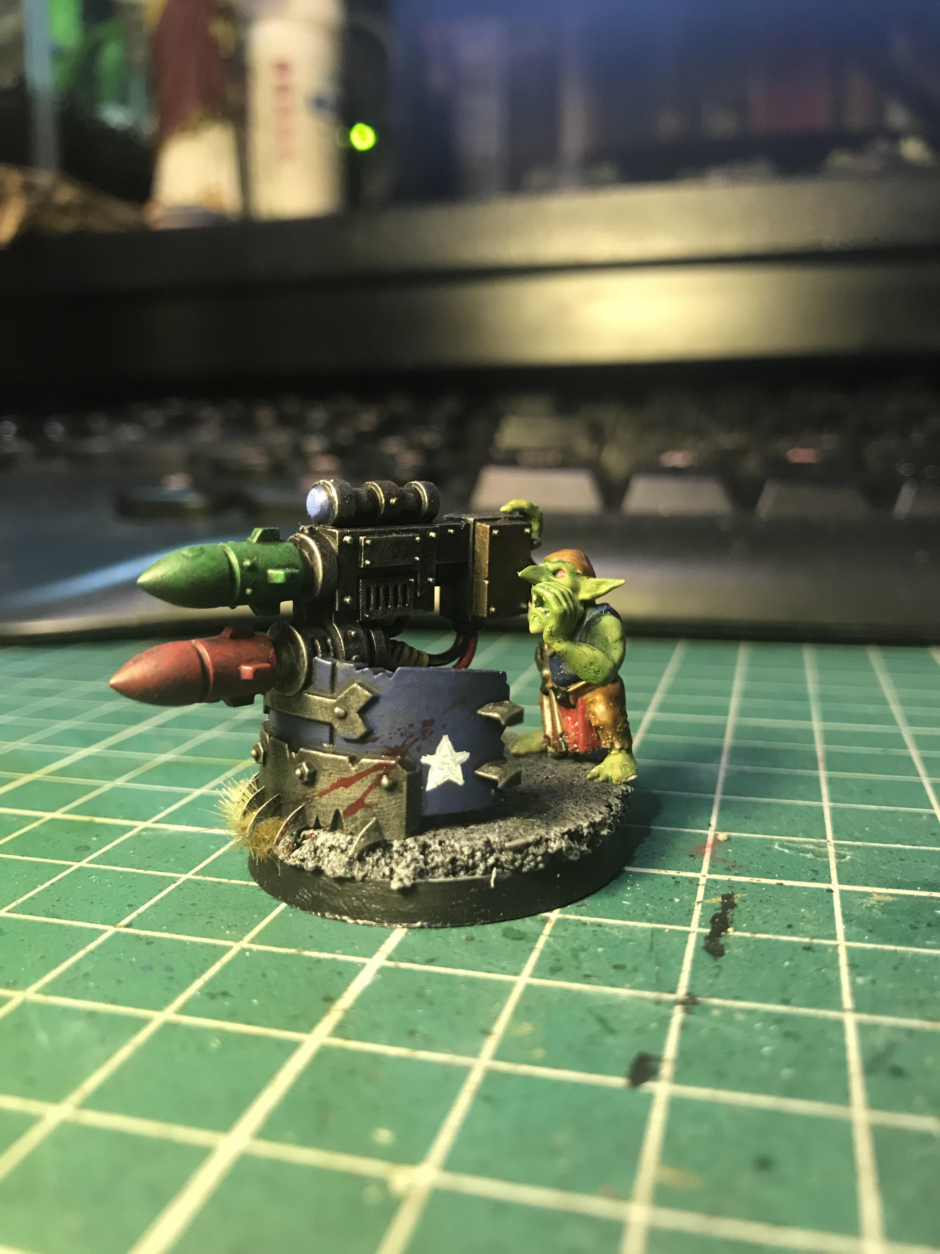 Gretchin, Grots, Kill Team, Loota Spanner, Orks, Rokkit Launcher