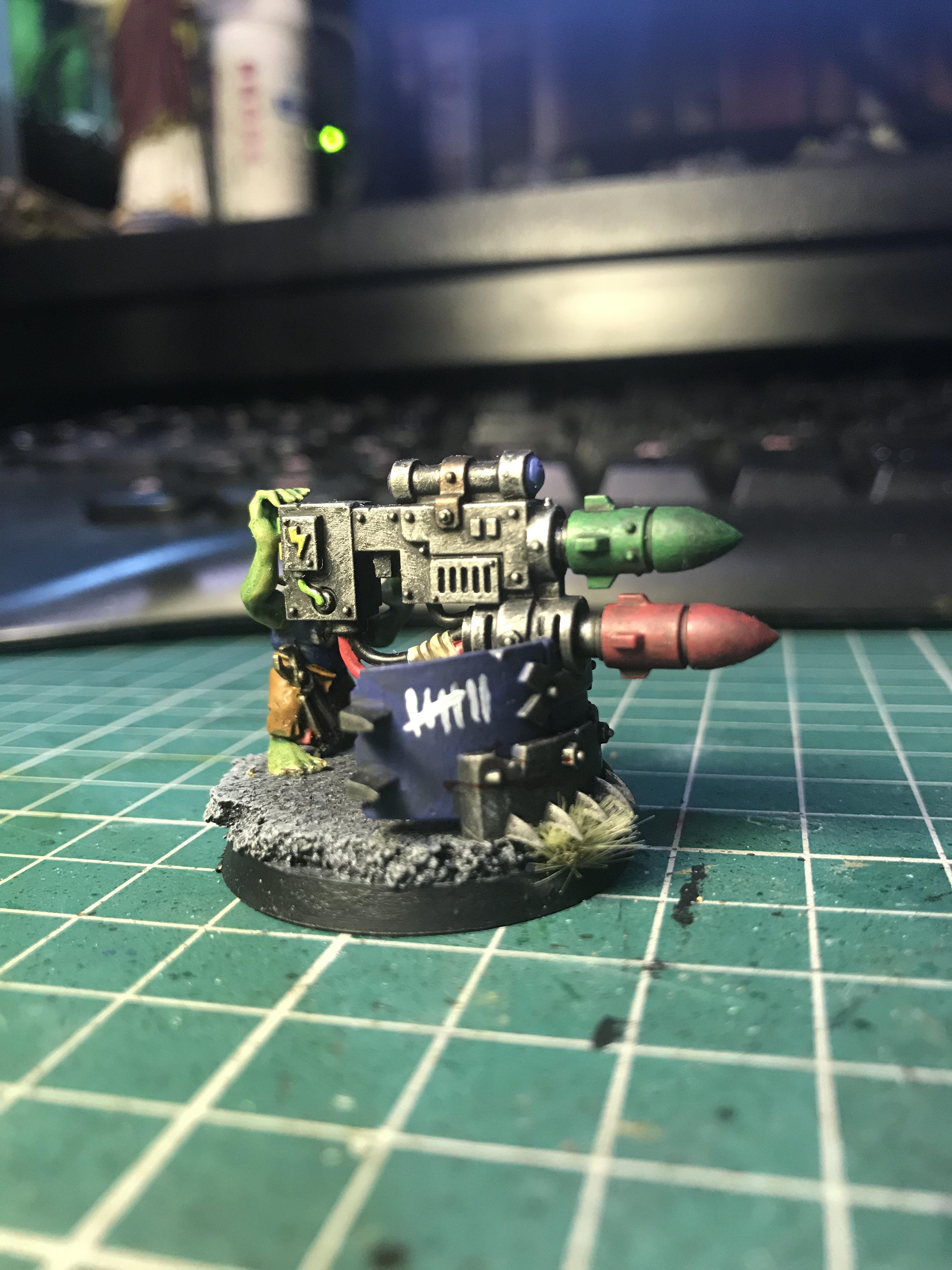 Gretchin, Grots, Kill Team, Loota Spanner, Orks, Rokkit Launcher