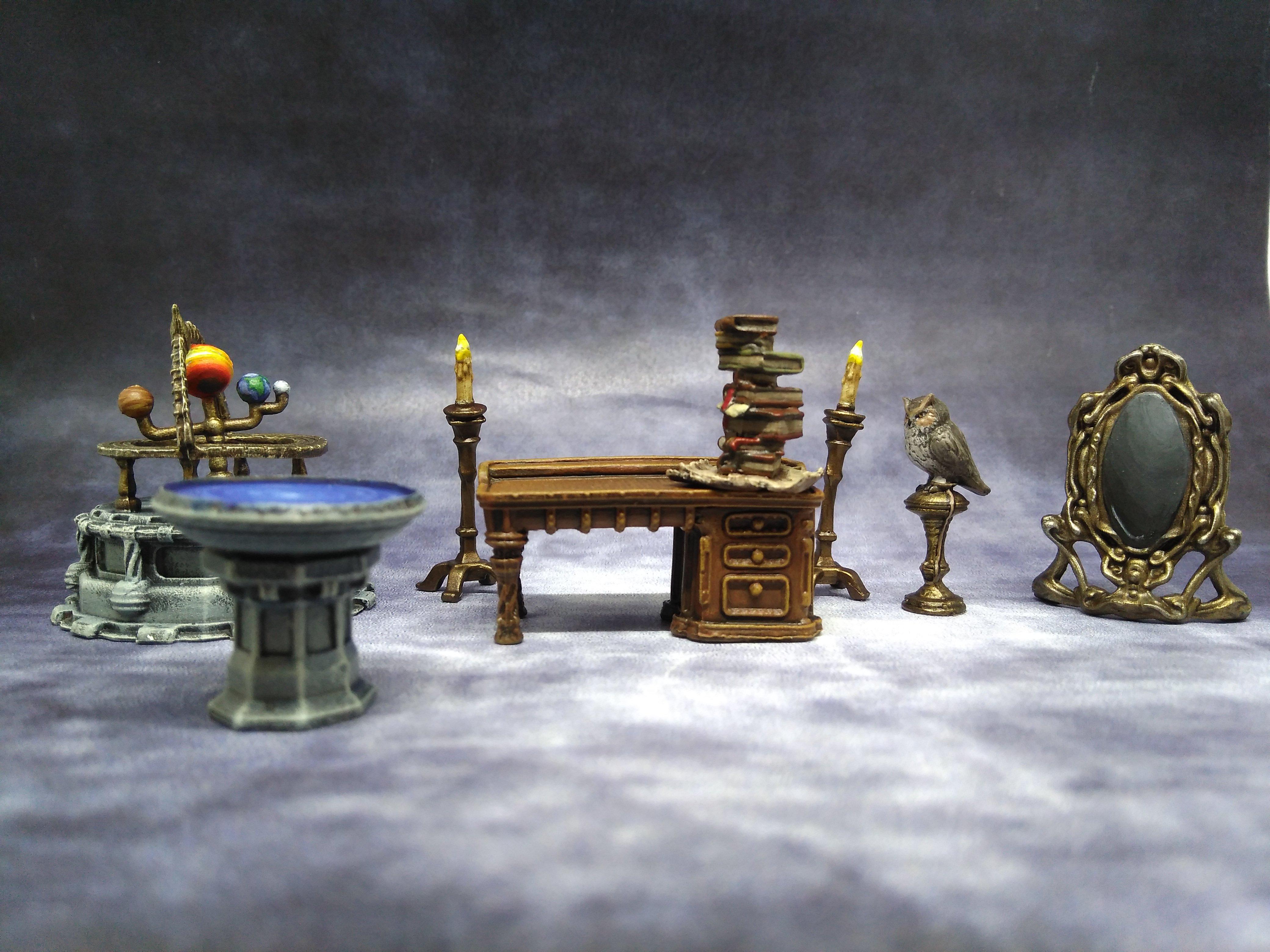 Mantic, March 2019, Study, Terrain Crate, Wizard