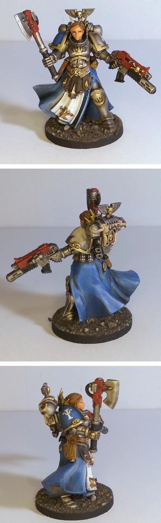 Female, Librarian, Space Marines, Stormcast, Warhammer 40,000, Warhammer Fantasy