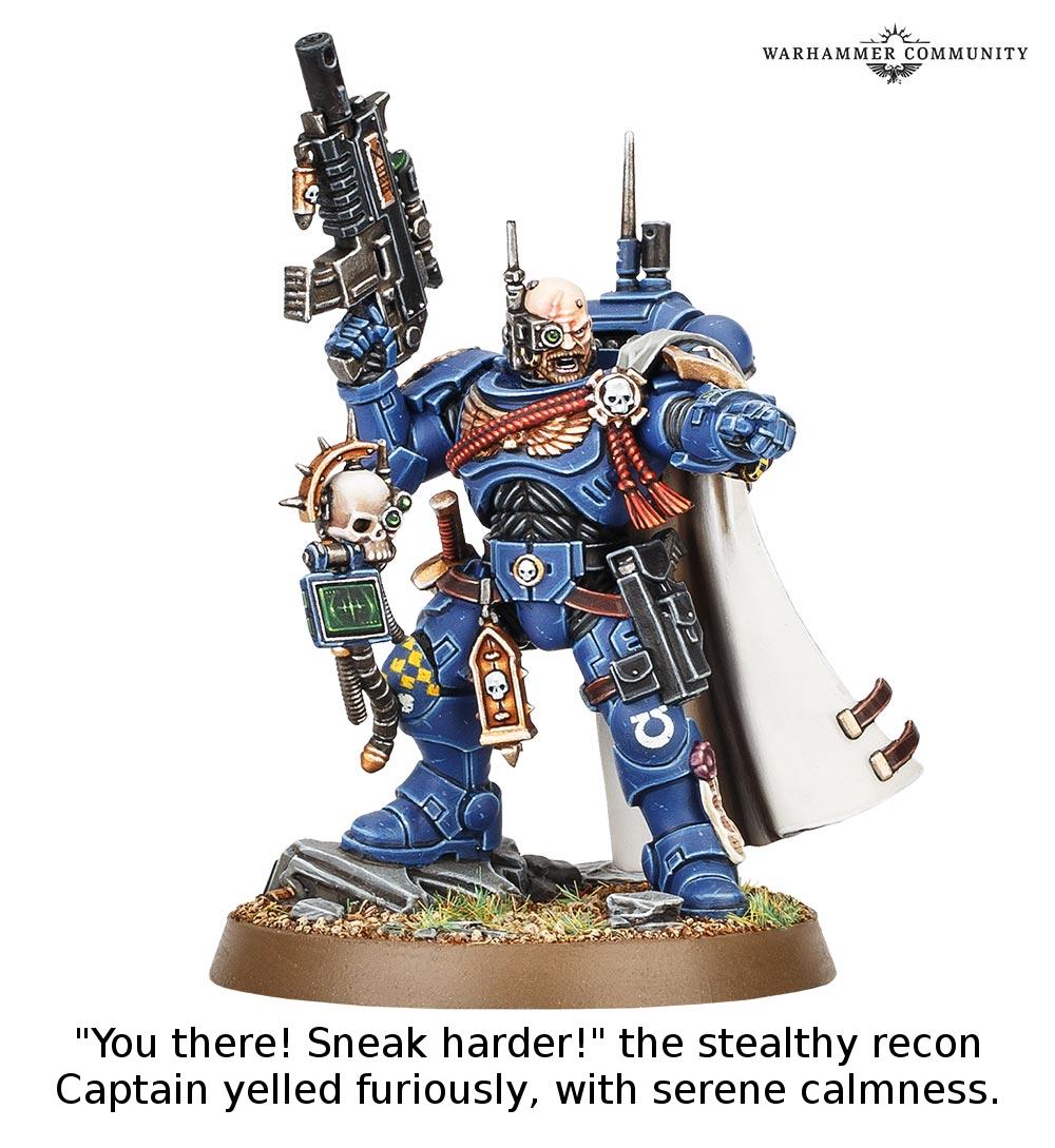 Humor, Space Marines, Vanguard
