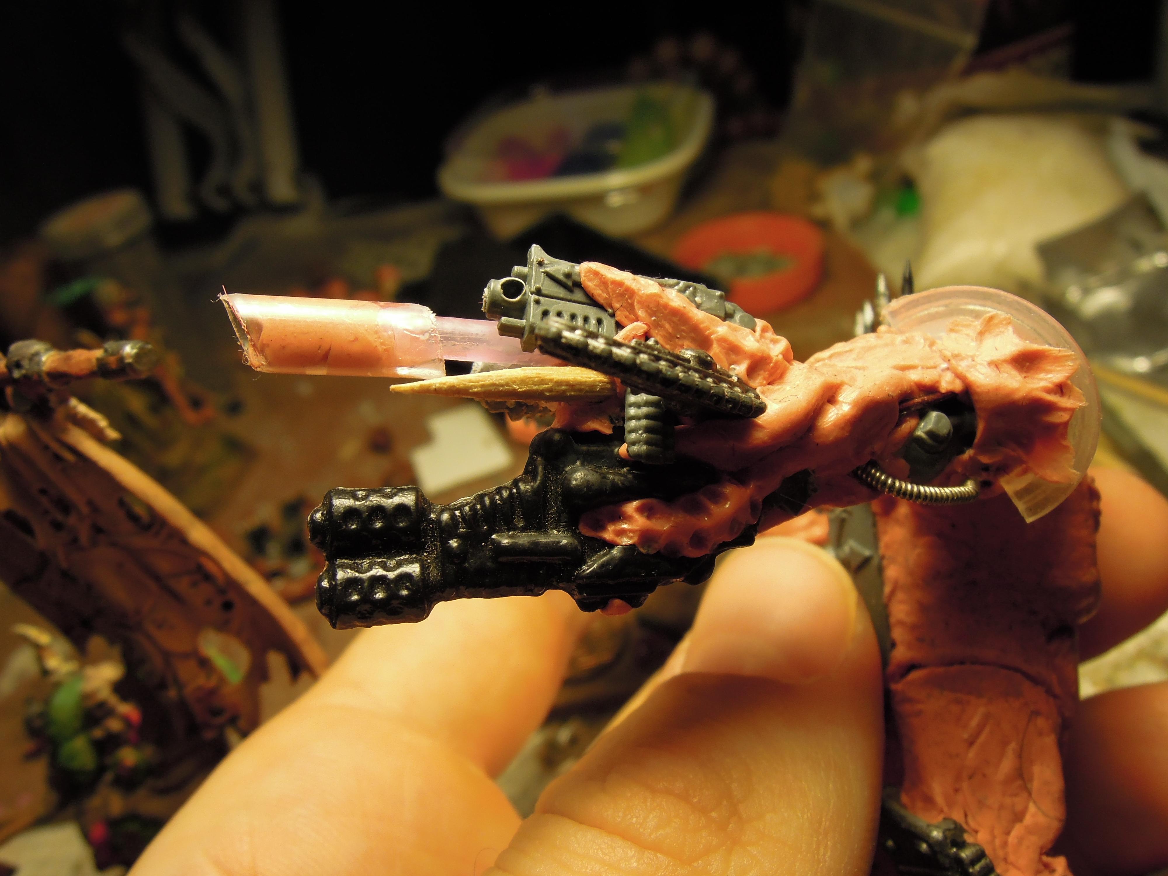 Ave Dominus Nox, Chaos, Chaos Undivided, Conversion, Heavy Support, Heresy, Heretic Astartes, Infantry, Kitbash, Lascannon, Multimelta, Night Lords, Obliterators, Scratch Build, Technolog, Traitor Legions, Warhammer 40,000, Work In Progress