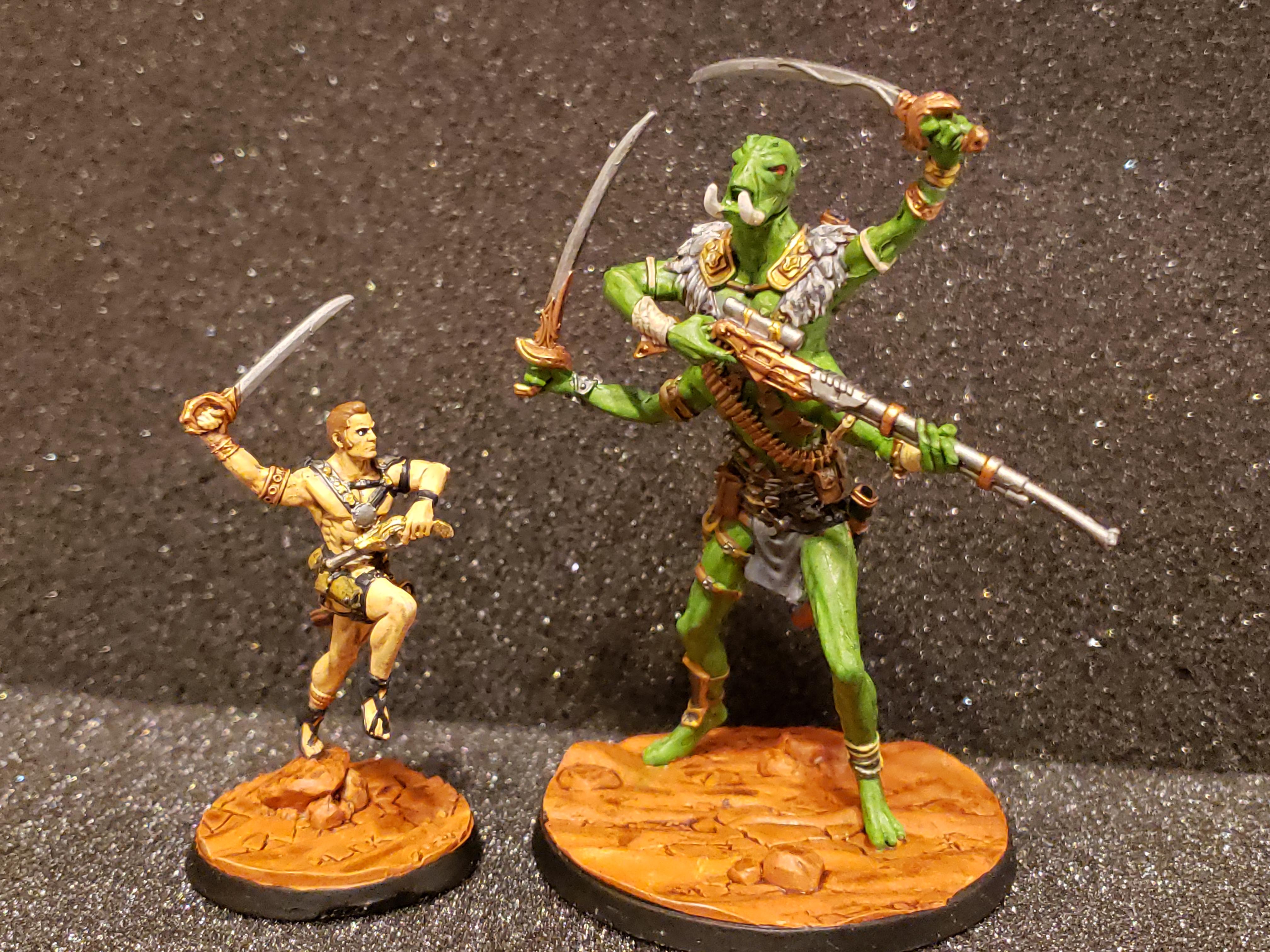 Barsoom, Green Martian, John Carter, Modiphius, Tars Tarkas