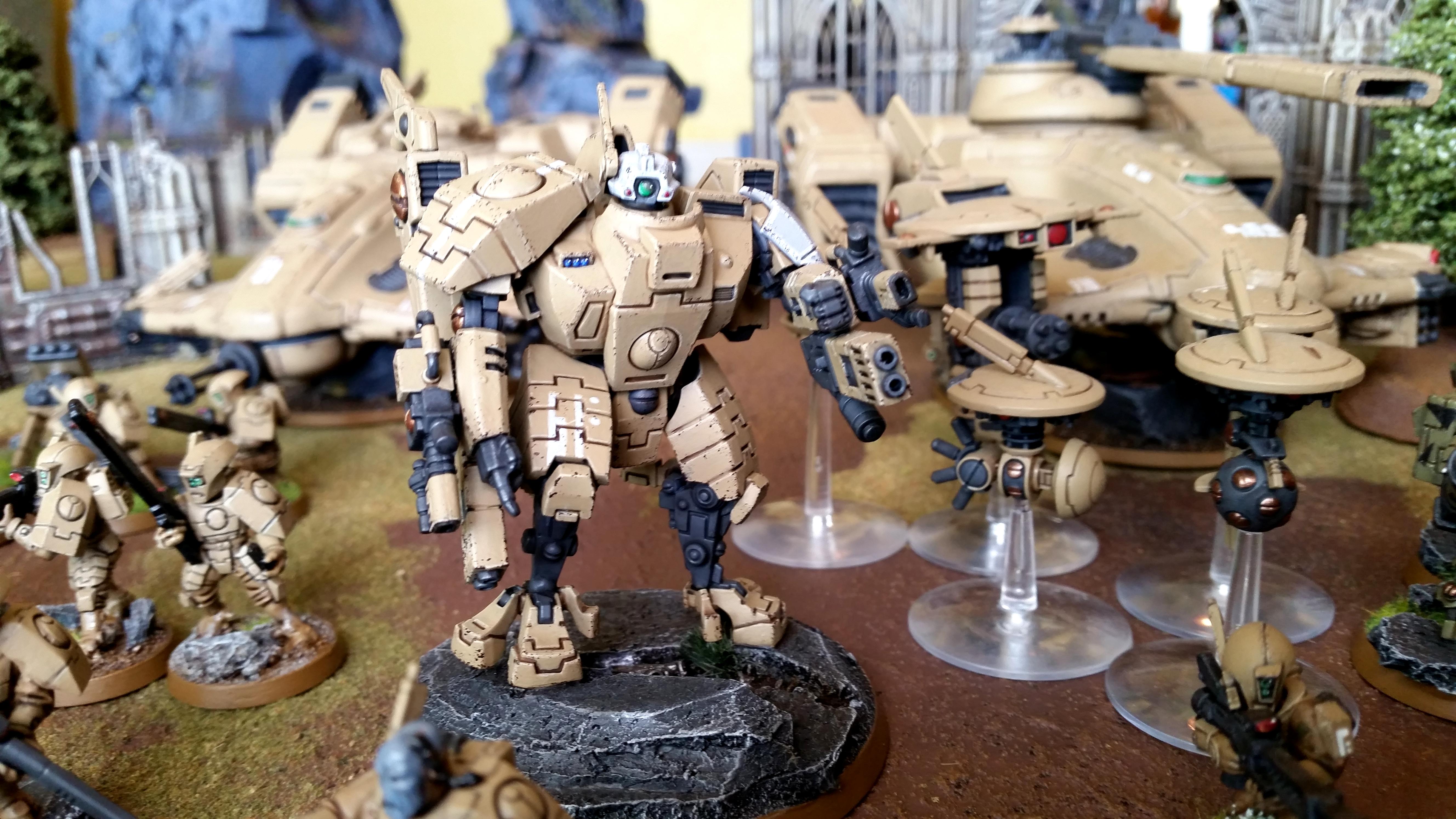 Battle Report, Space Marines, T'pau, Tau