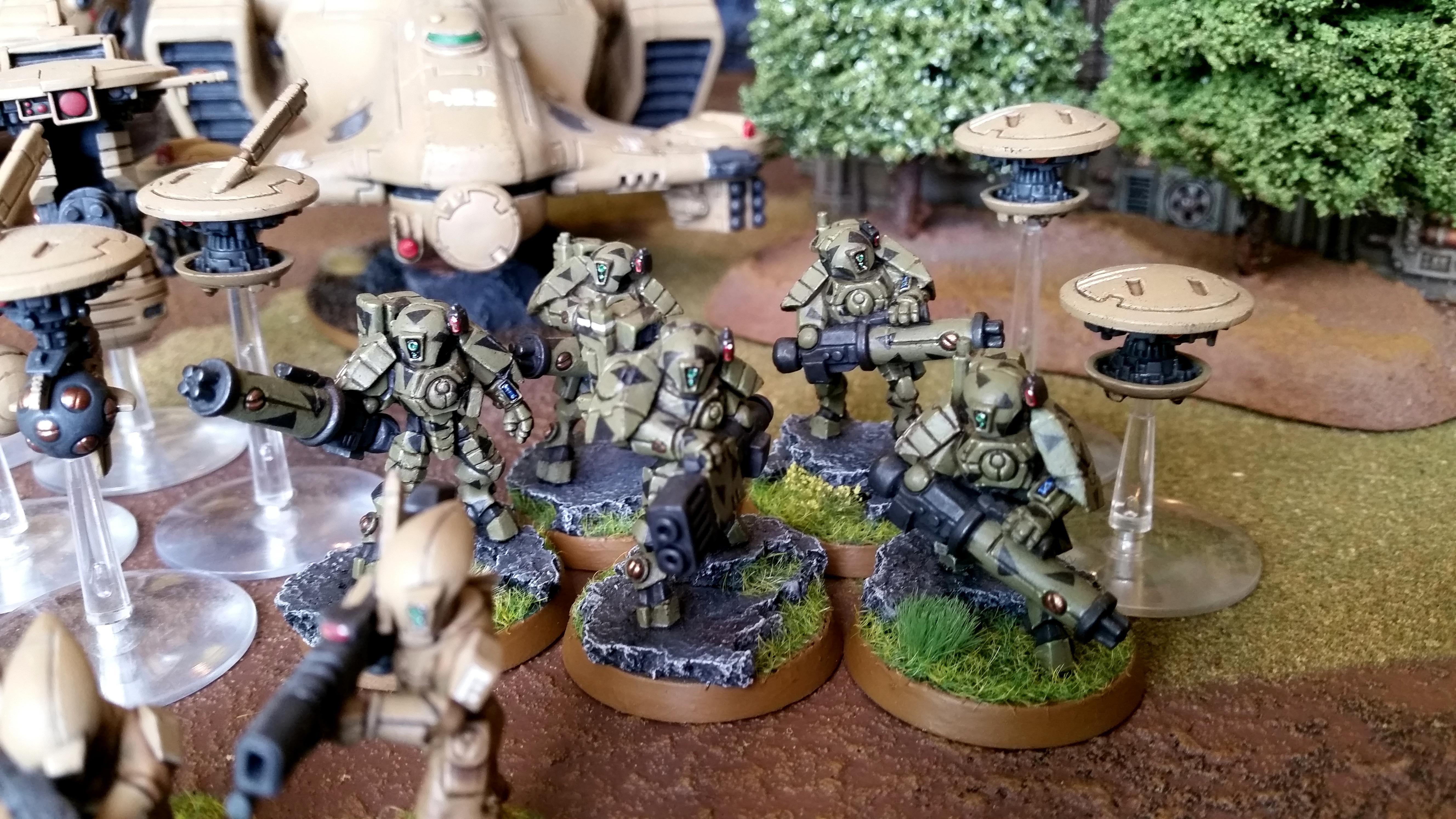 Battle Report, Space Marines, T'pau, Tau