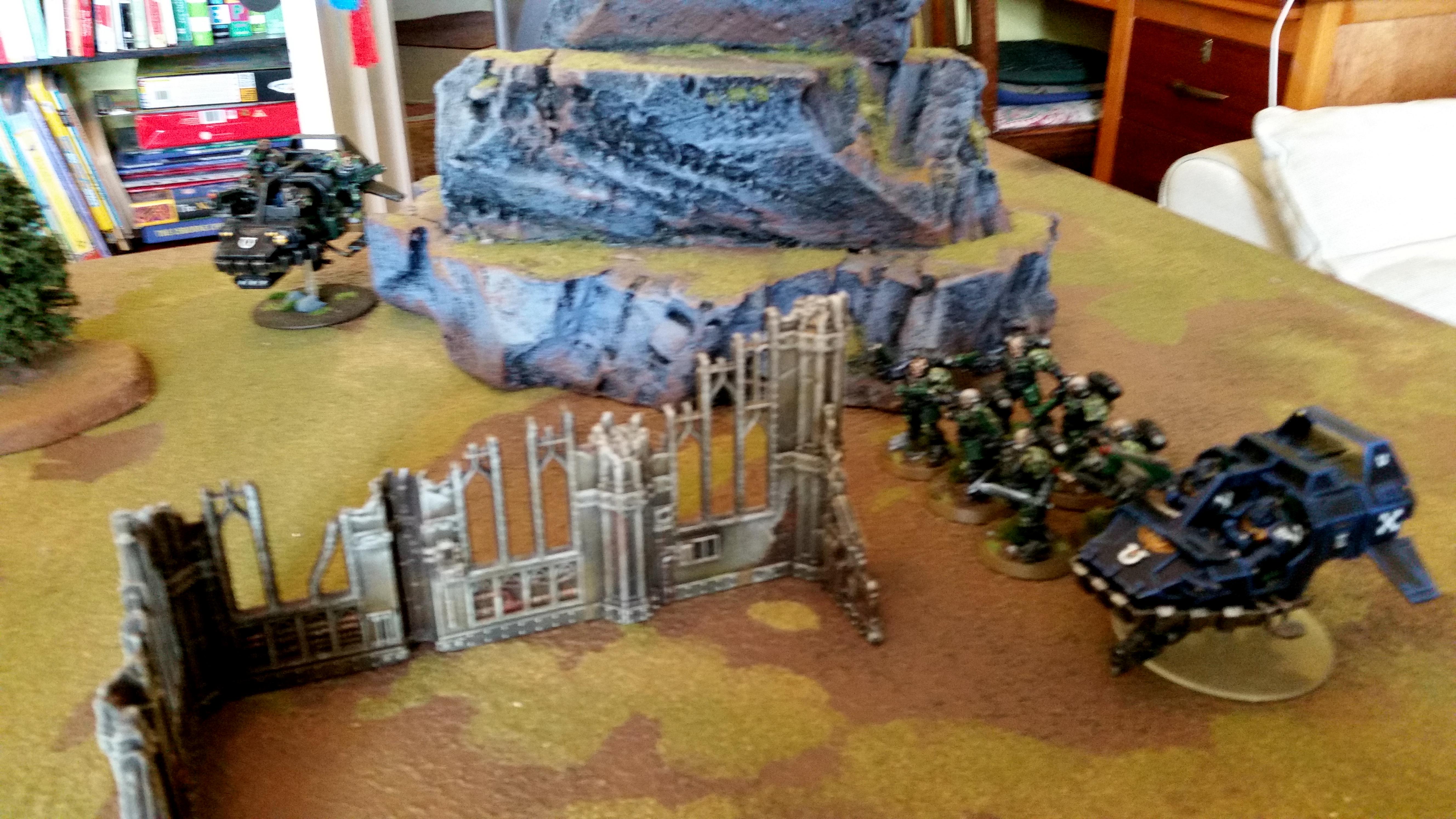 Battle Report, Space Marines, T'pau, Tau