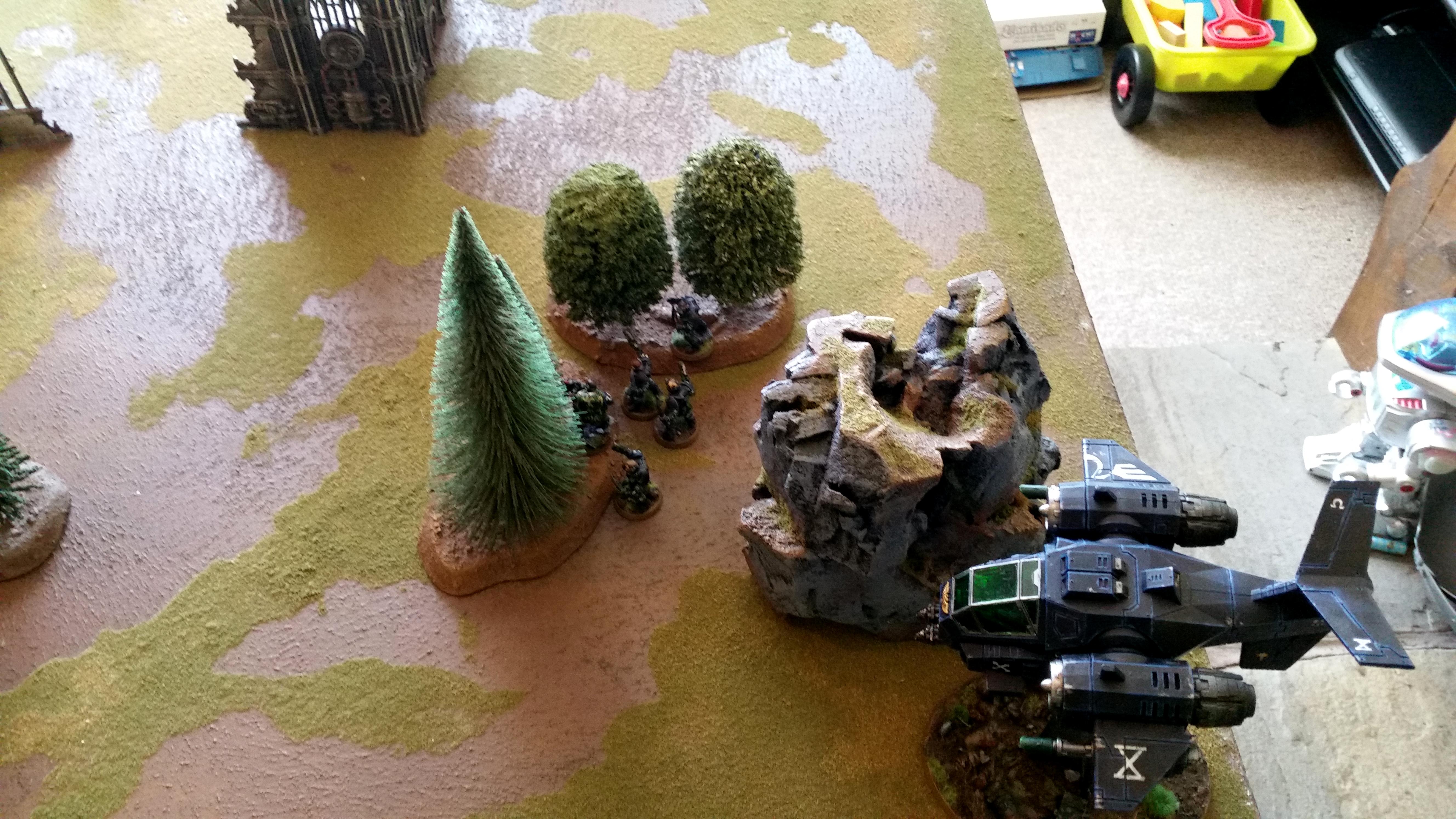 Battle Report, Space Marines, T'pau, Tau