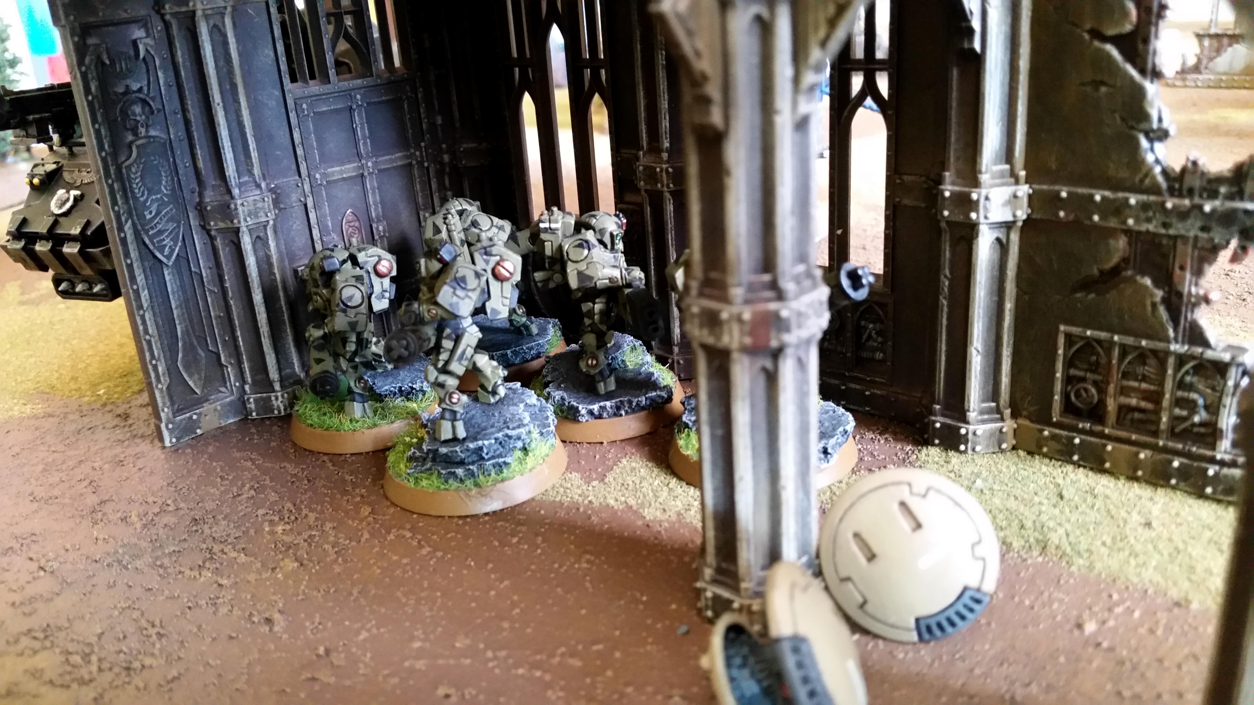 Battle Report, Space Marines, T'pau, Tau