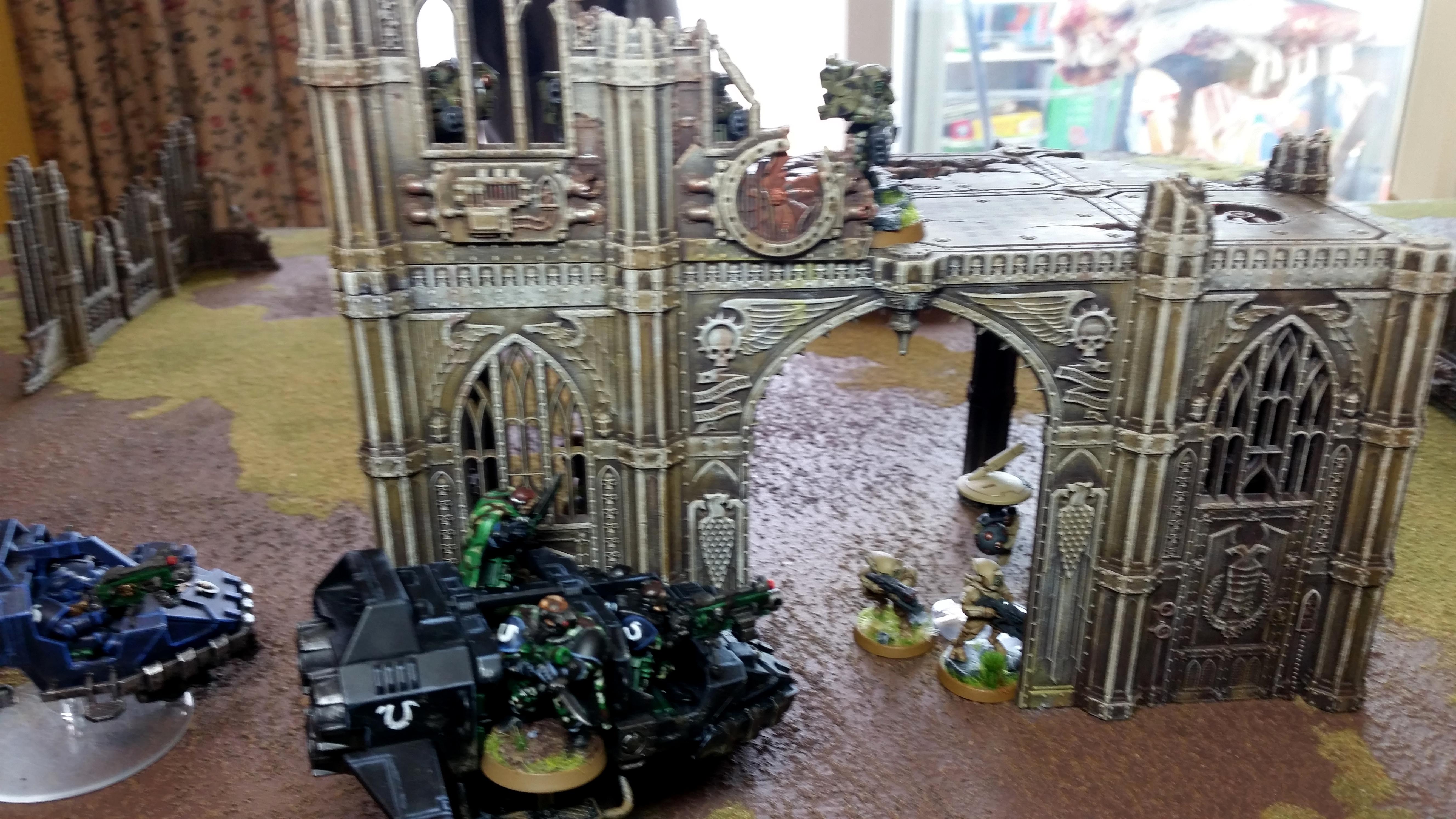 Battle Report, Space Marines, T'pau, Tau