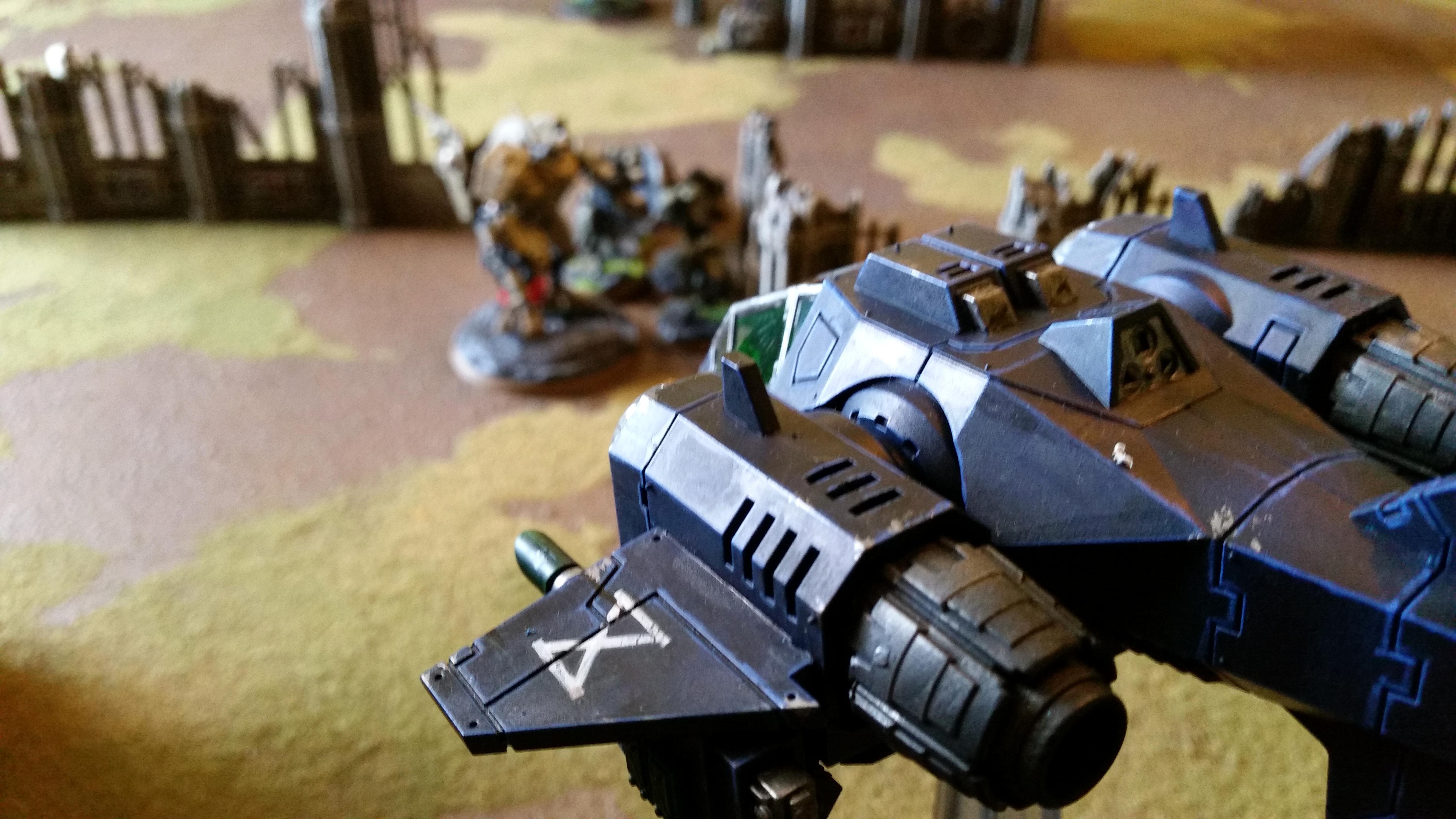 Battle Report, Space Marines, T'pau, Tau