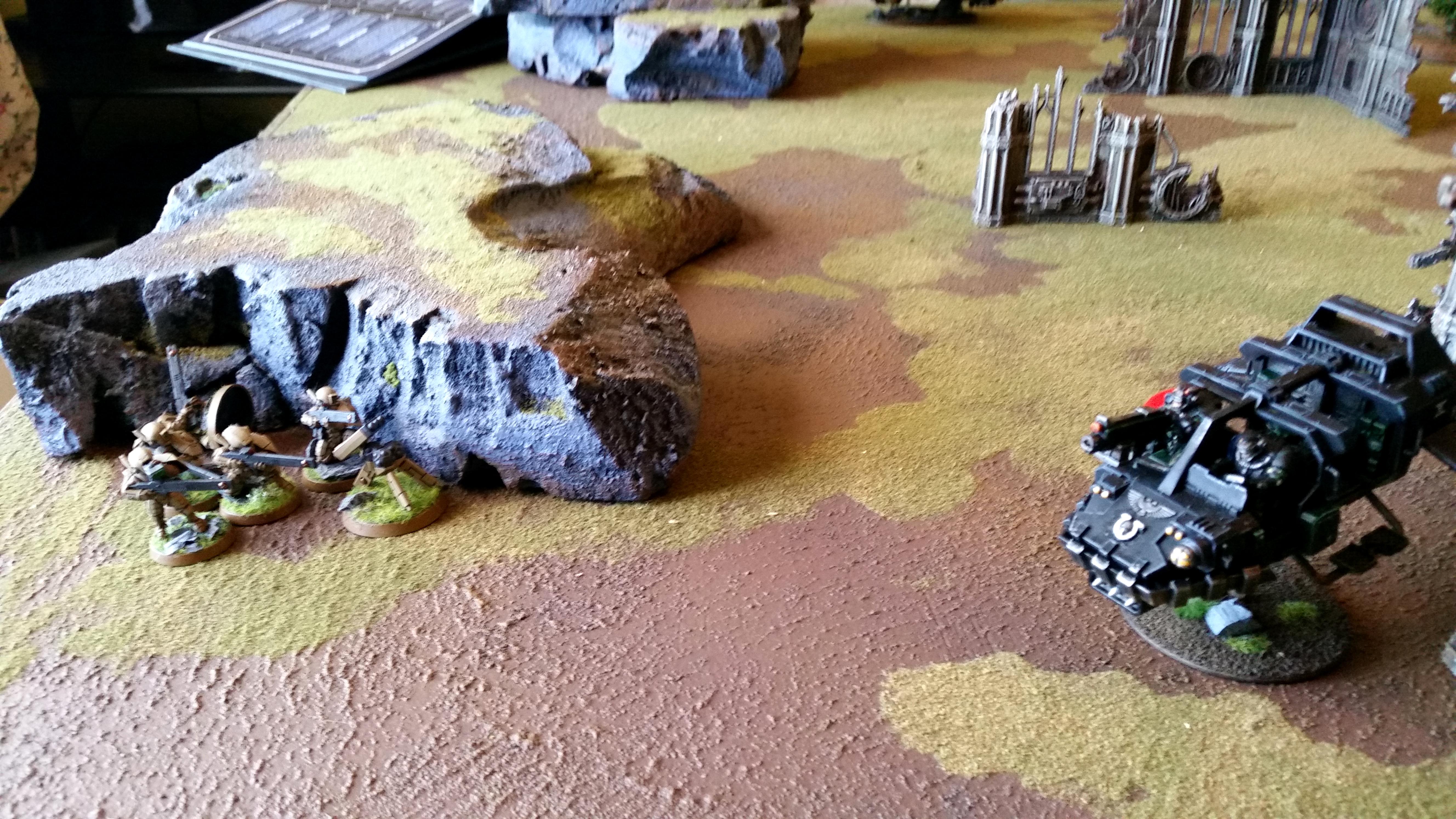 Battle Report, Space Marines, T'pau, Tau