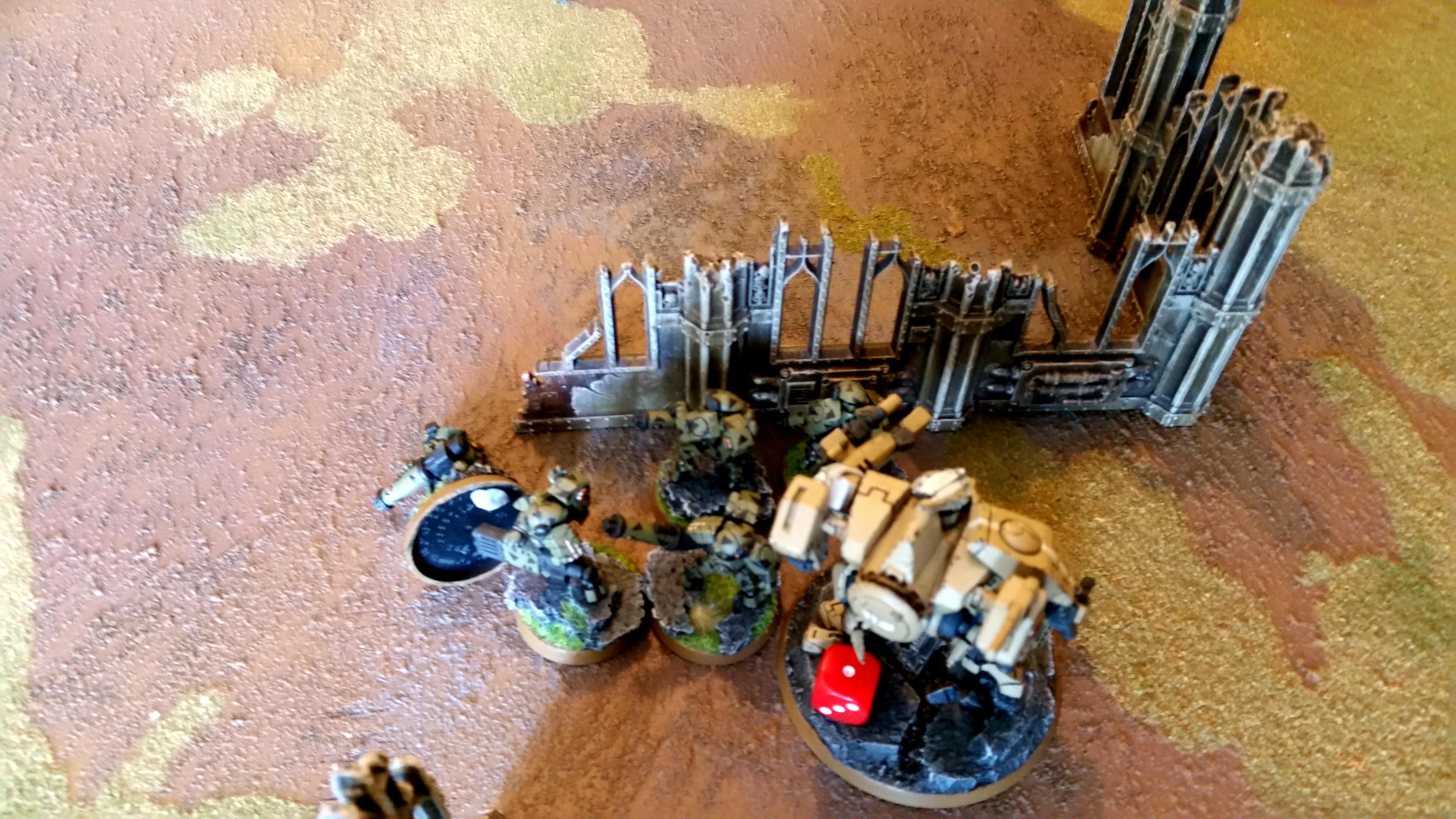 Battle Report, Space Marines, T'pau, Tau