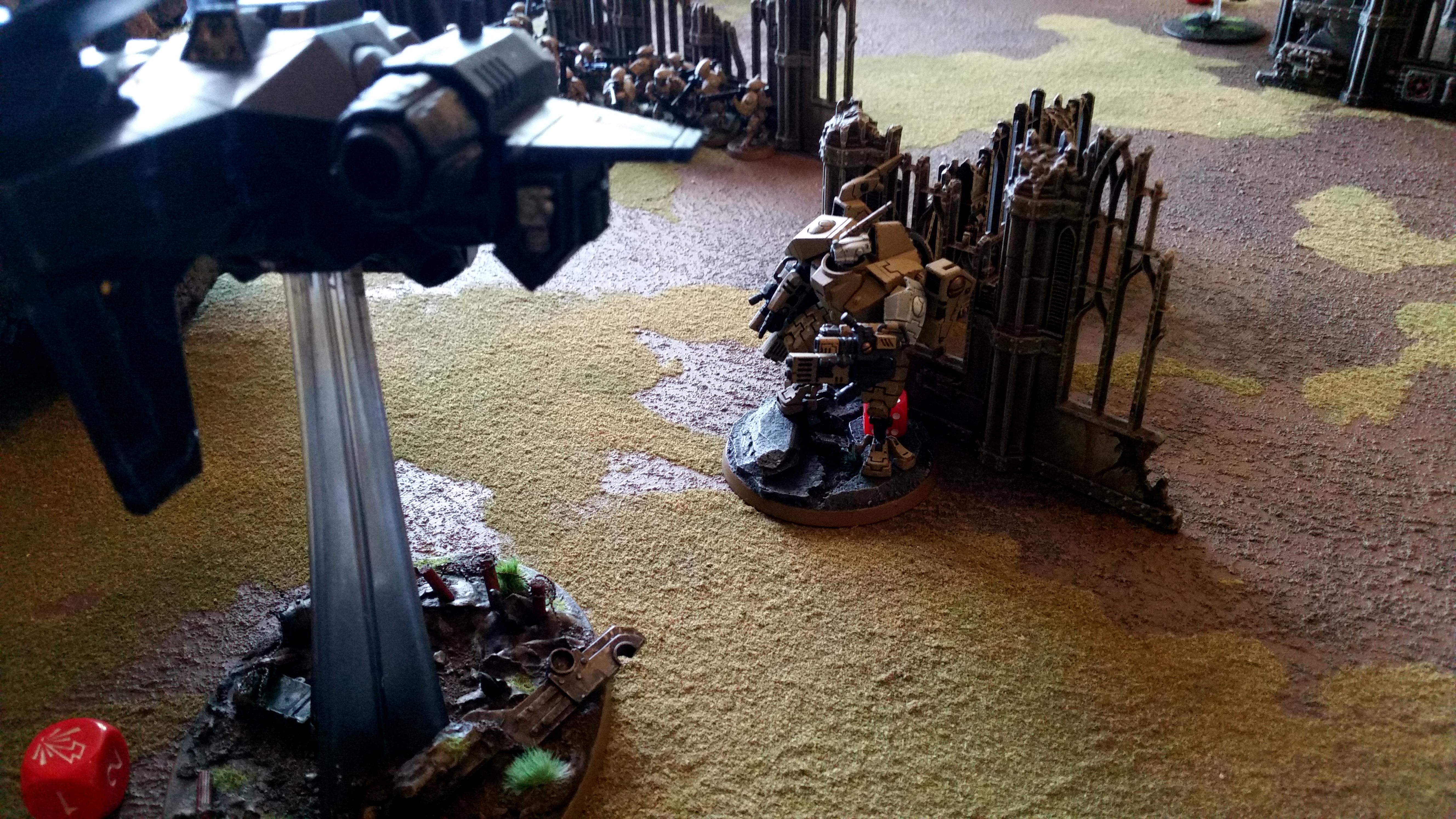 Battle Report, Space Marines, T'pau, Tau