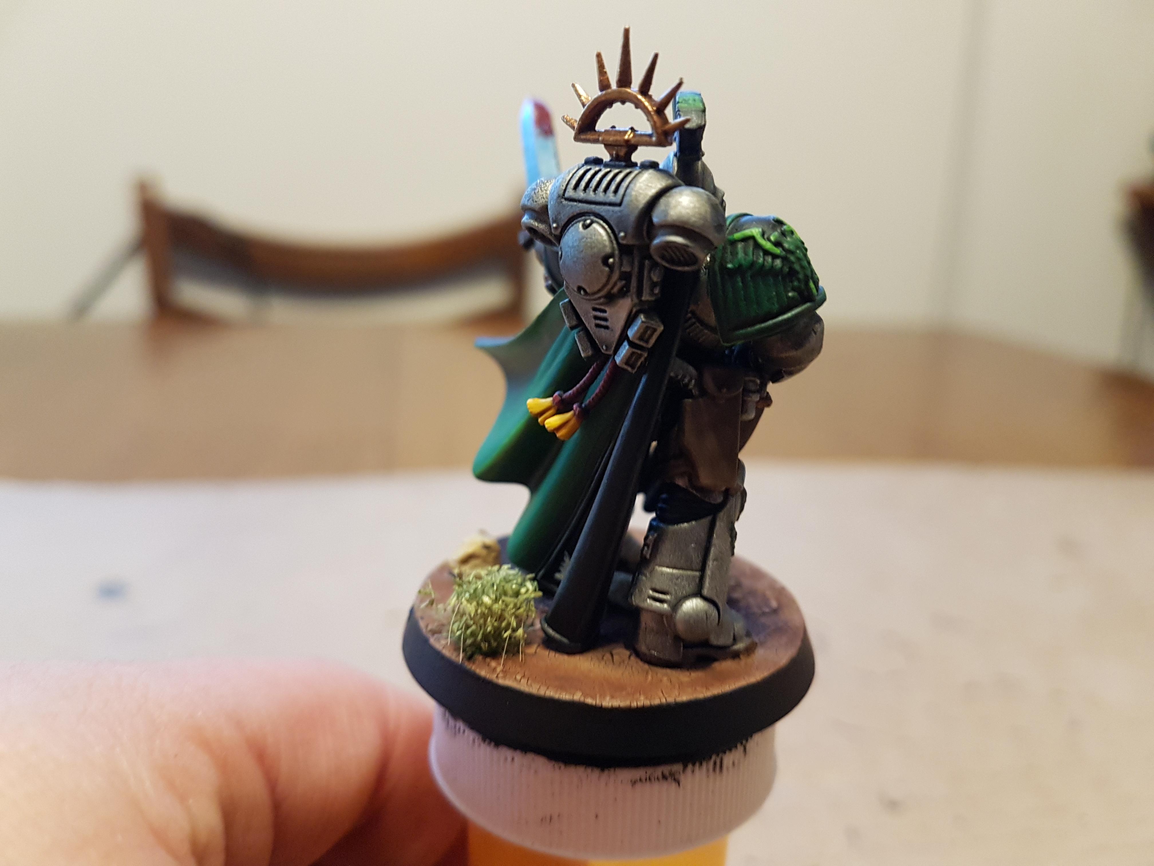 Captain, Cloak, Doom Legion, Iron Halo, Master-crafted Power Sword, Master-crafted Stalker Pattern Bolt Rifle, Power Sword, Primaris, Primaris Captain
