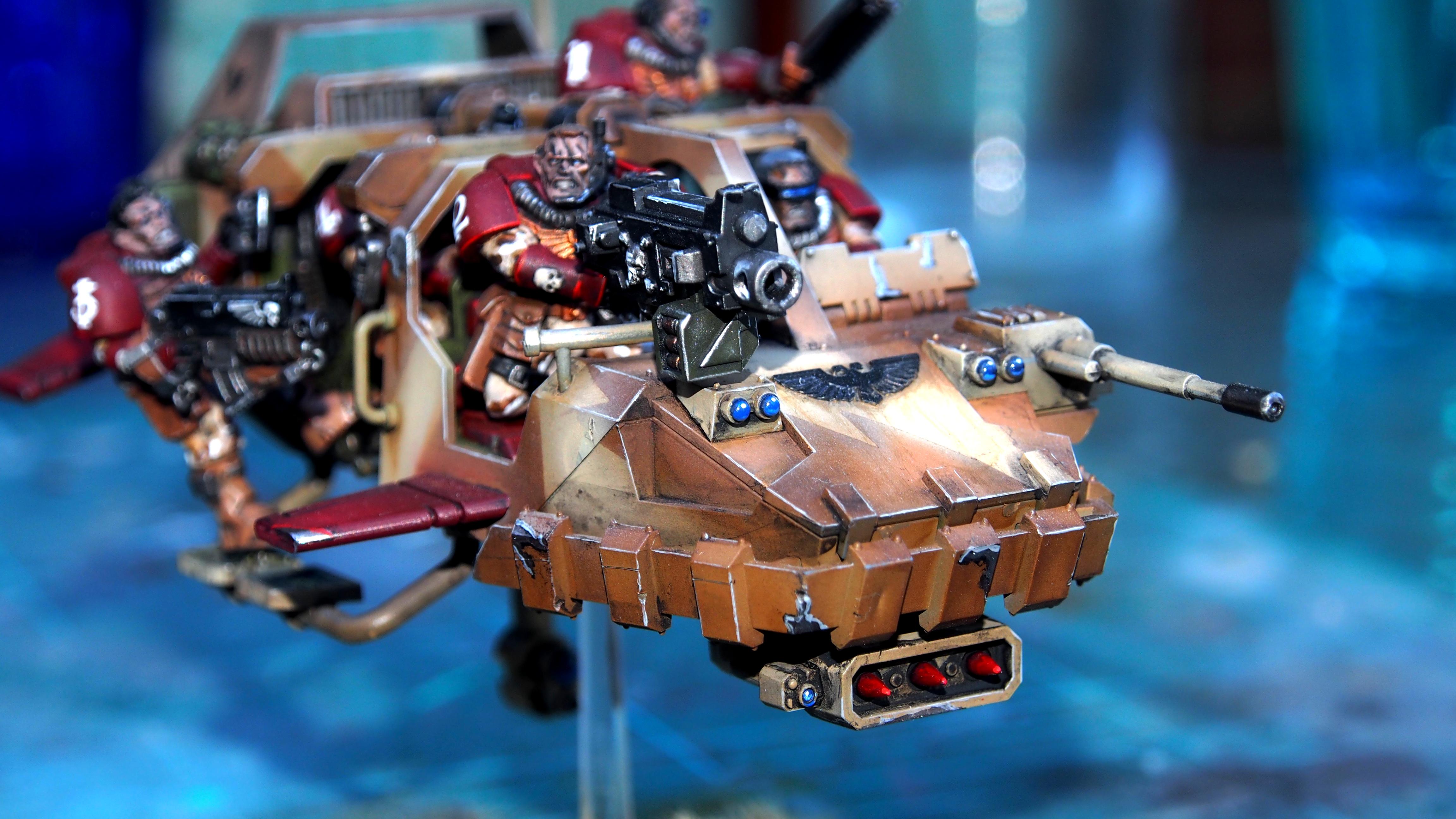 Blood Angels, Land Speeder Storm, Scouts, Space Marines