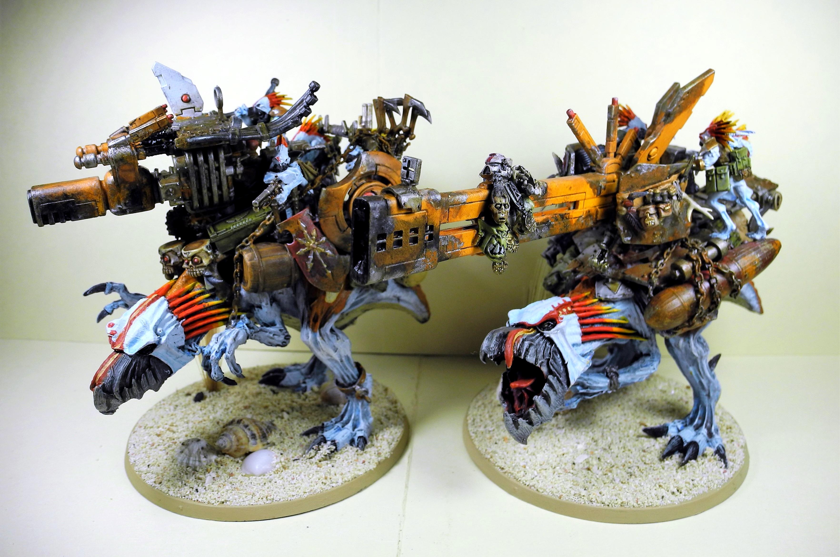 Cavalry, Greater Knarloc, Knarloc, Kroot, Mercenary, Xenos