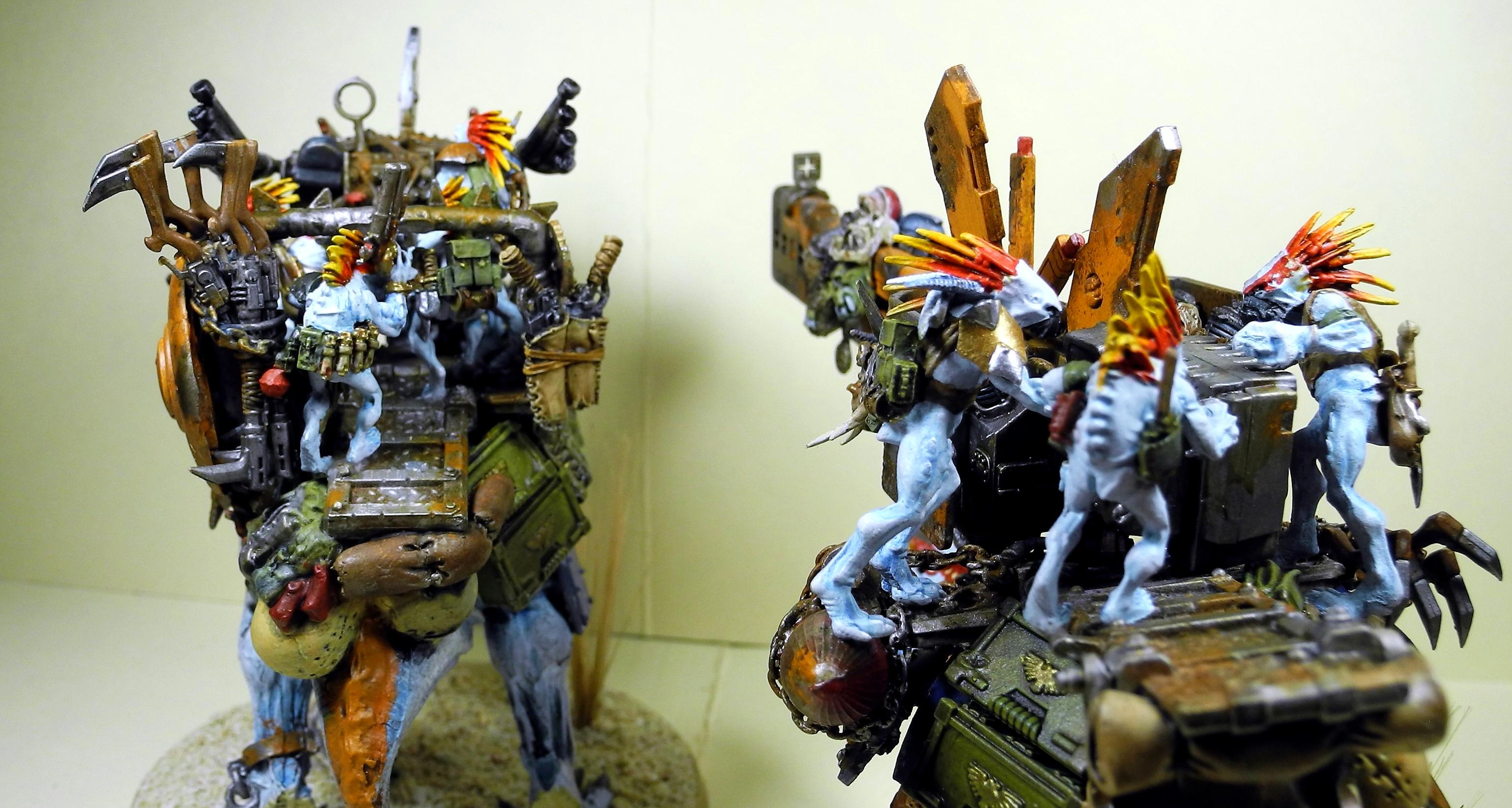 Cavalry, Greater Knarloc, Knarloc, Kroot, Mercenary, Xenos