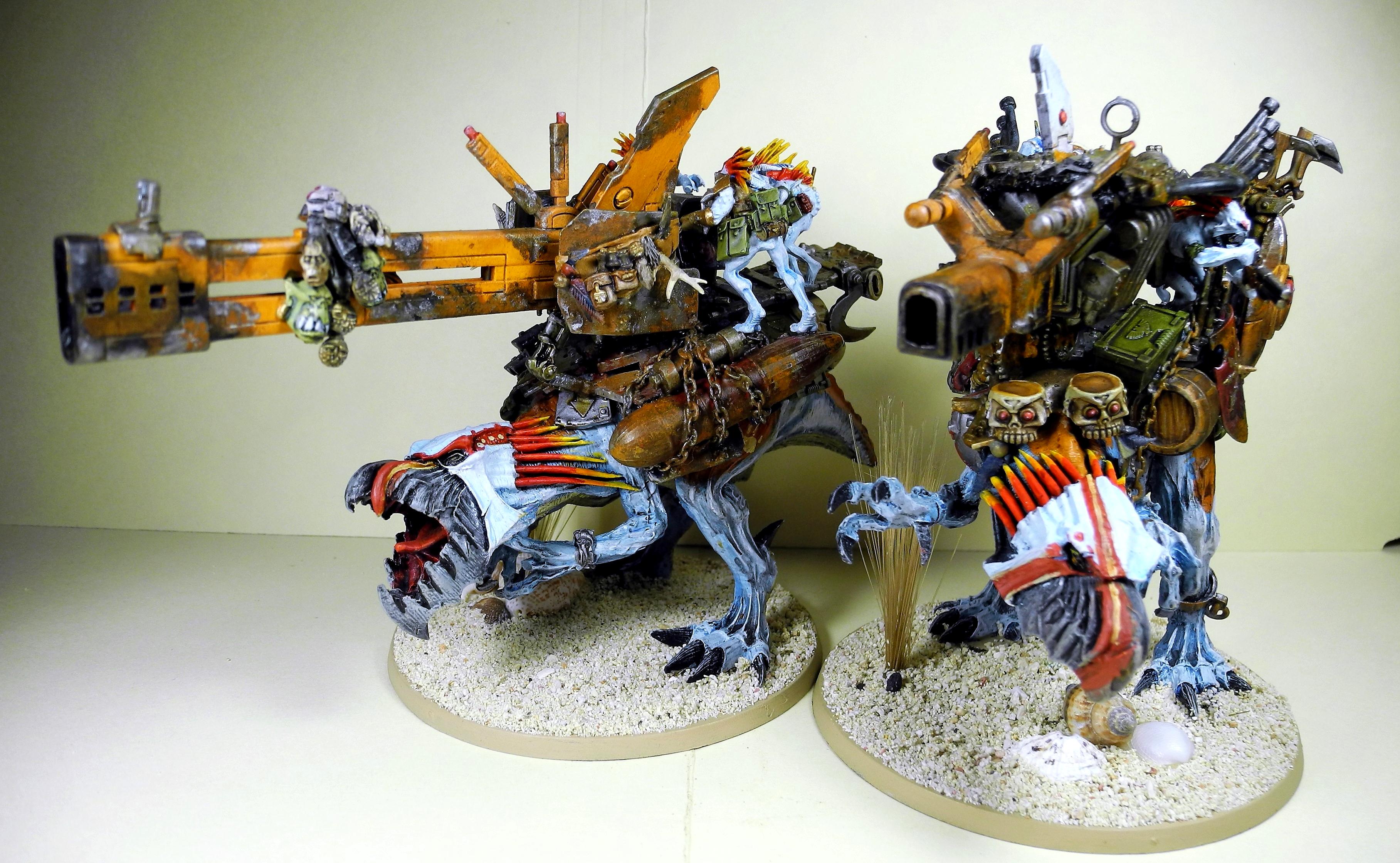 Cavalry, Greater Knarloc, Knarloc, Kroot, Mercenary, Xenos