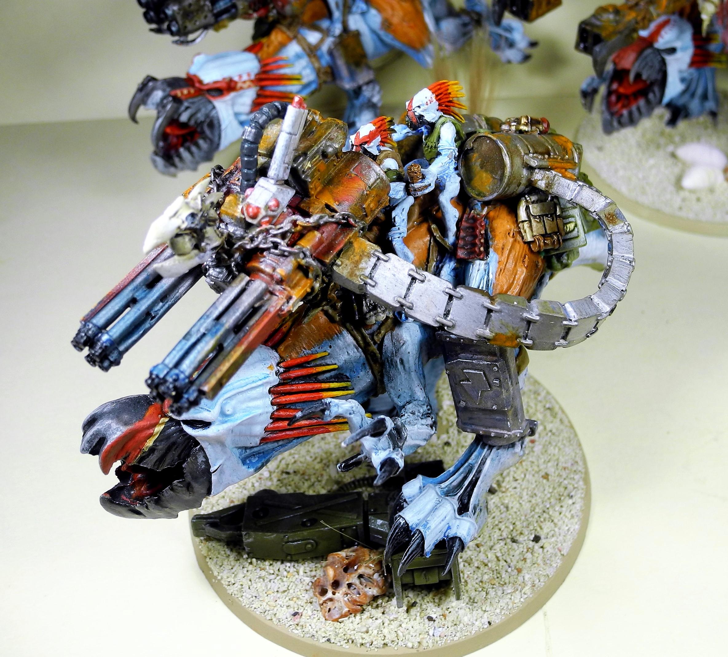Cavalry, Greater Knarloc, Knarloc, Kroot, Mercenary, Xenos