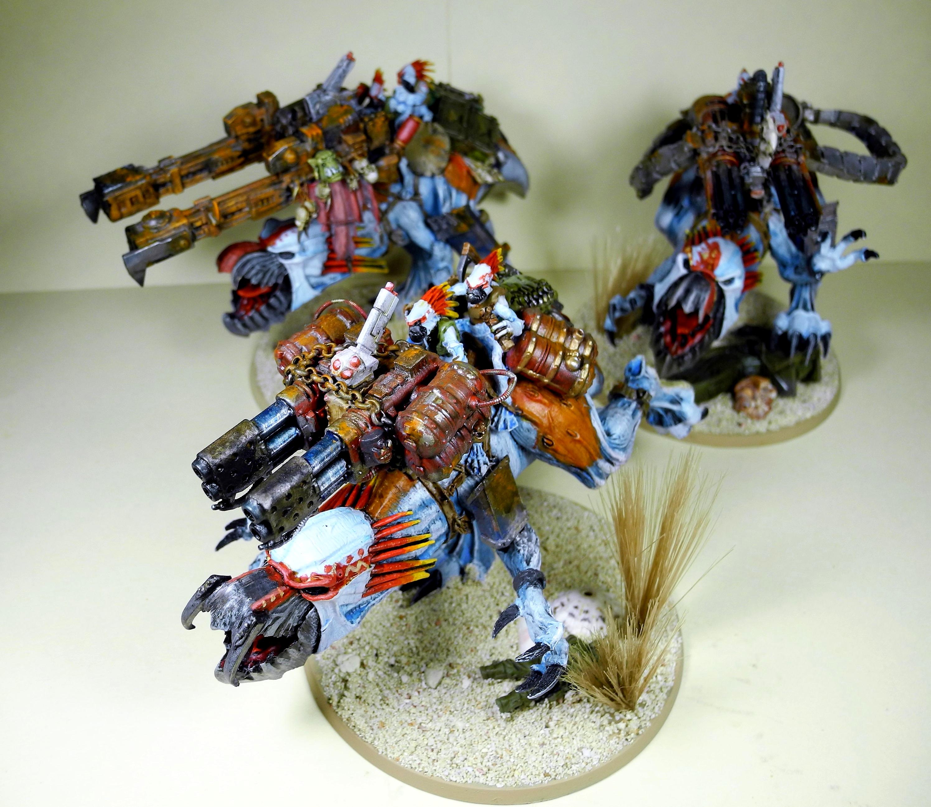 Cavalry, Greater Knarloc, Knarloc, Kroot, Mercenary, Xenos
