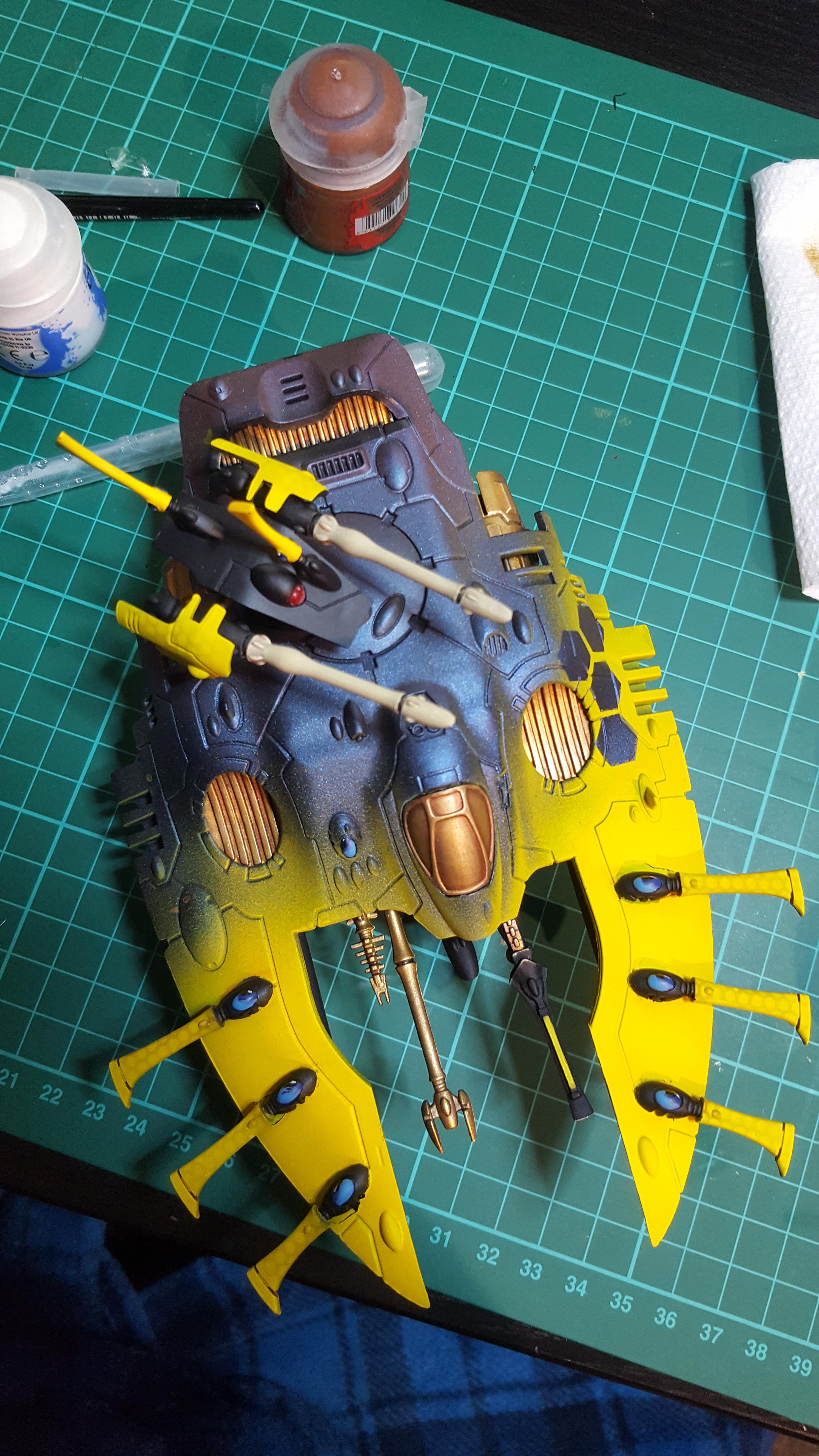 Eldar, Grav Tank, Stencil