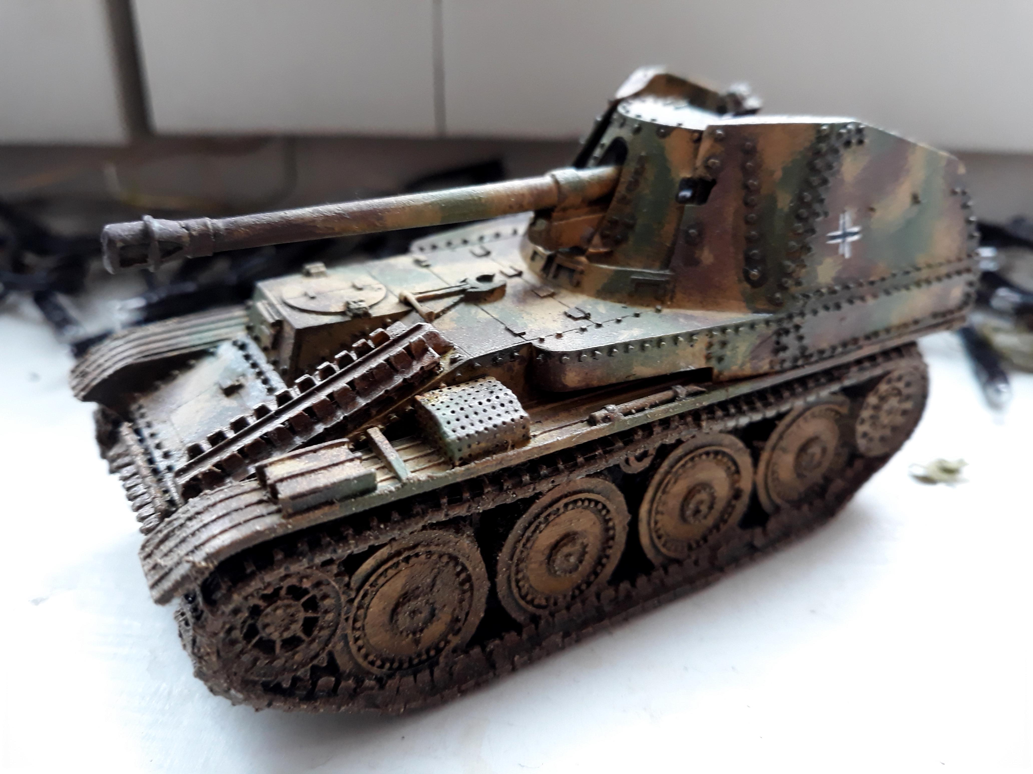 Bolt Action, Destroyer, Germans, Marder, Tank