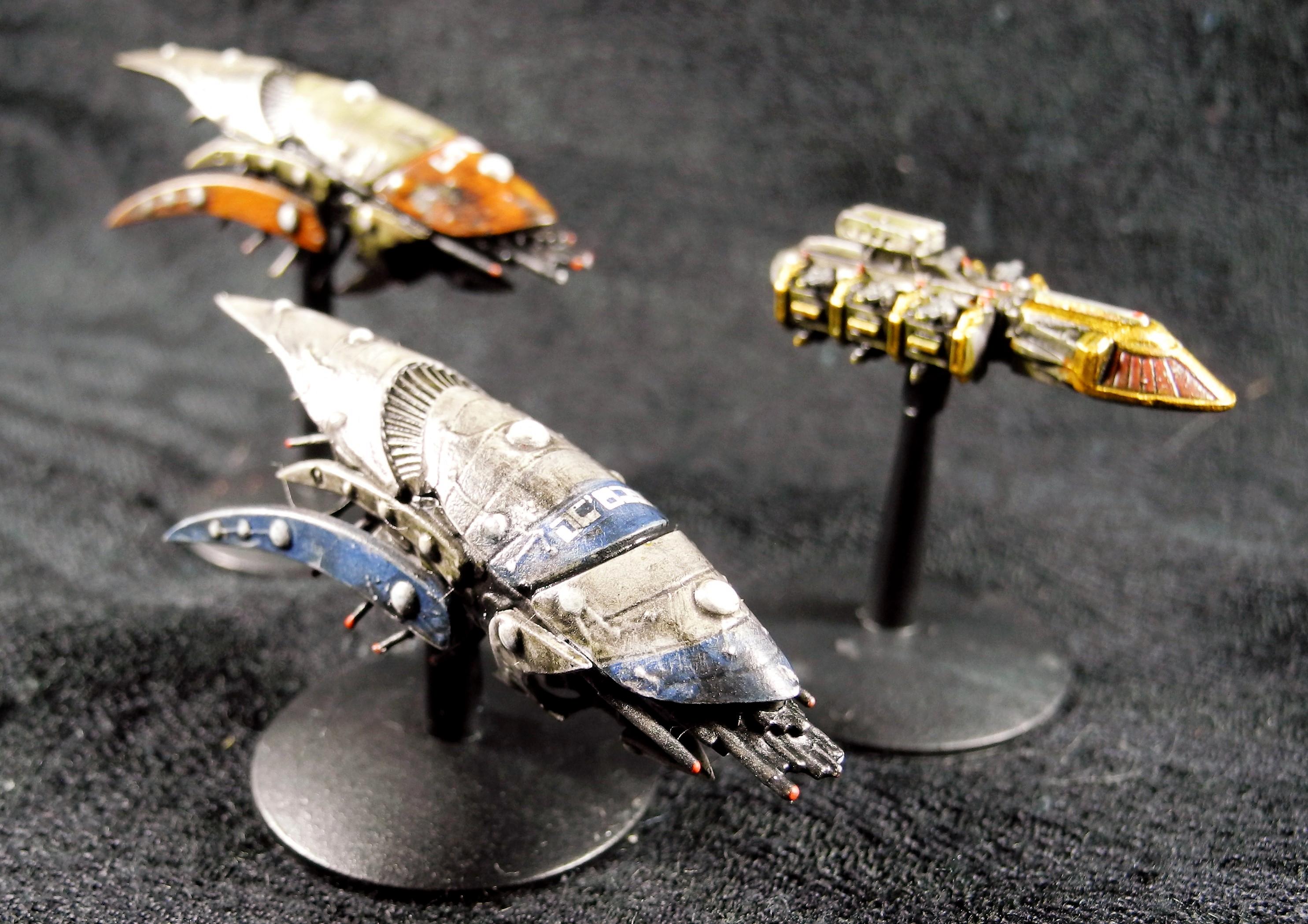 Battlefleet Gothic, Cavalry, Greater Knarloc, Knarloc, Kroot, Mercenary, Xenos