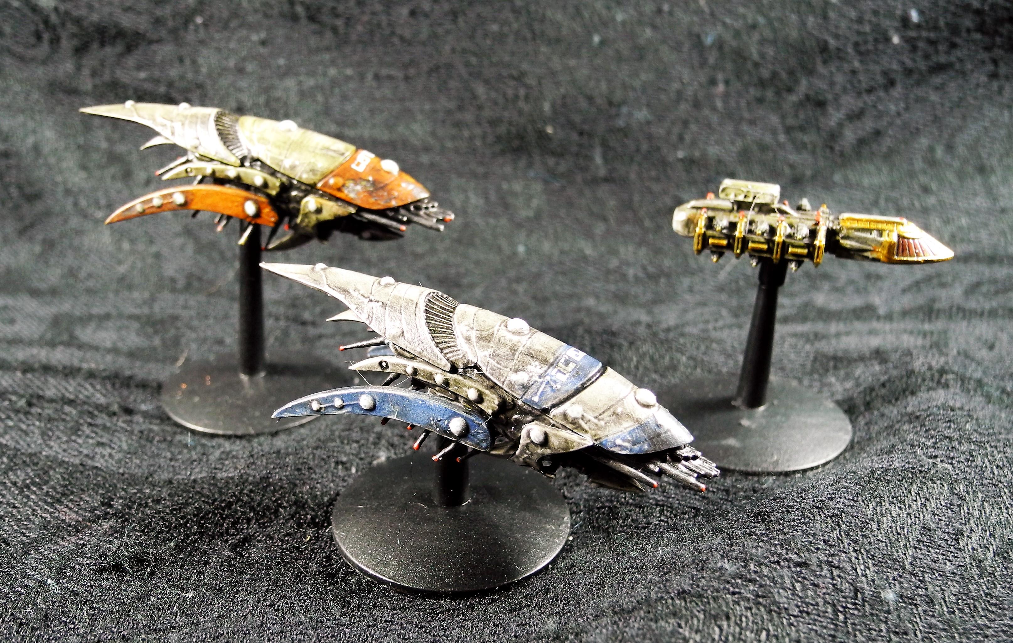 Battlefleet Gothic, Cavalry, Greater Knarloc, Knarloc, Kroot, Mercenary, Xenos