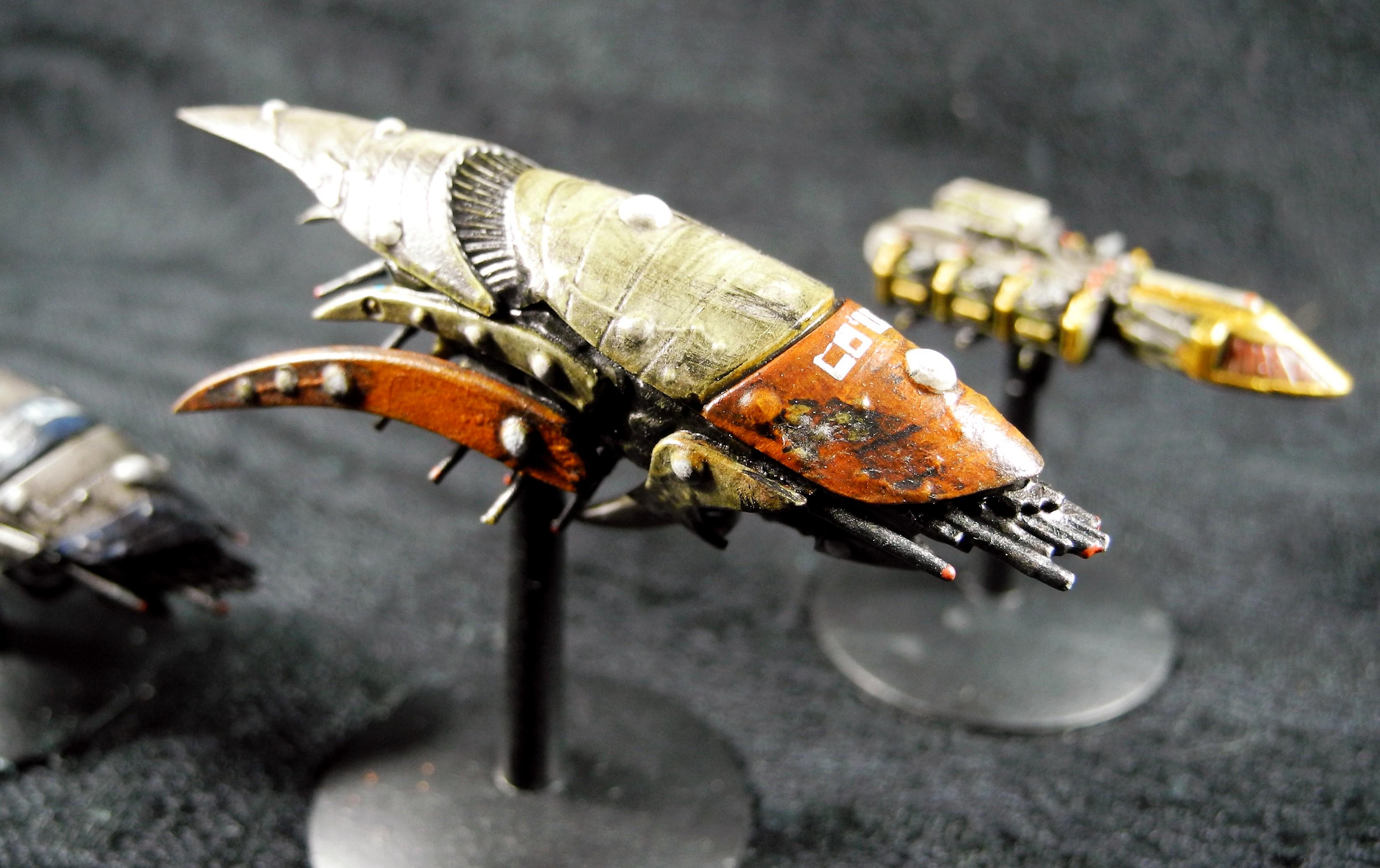 Battlefleet Gothic, Cavalry, Greater Knarloc, Knarloc, Kroot, Mercenary, Xenos