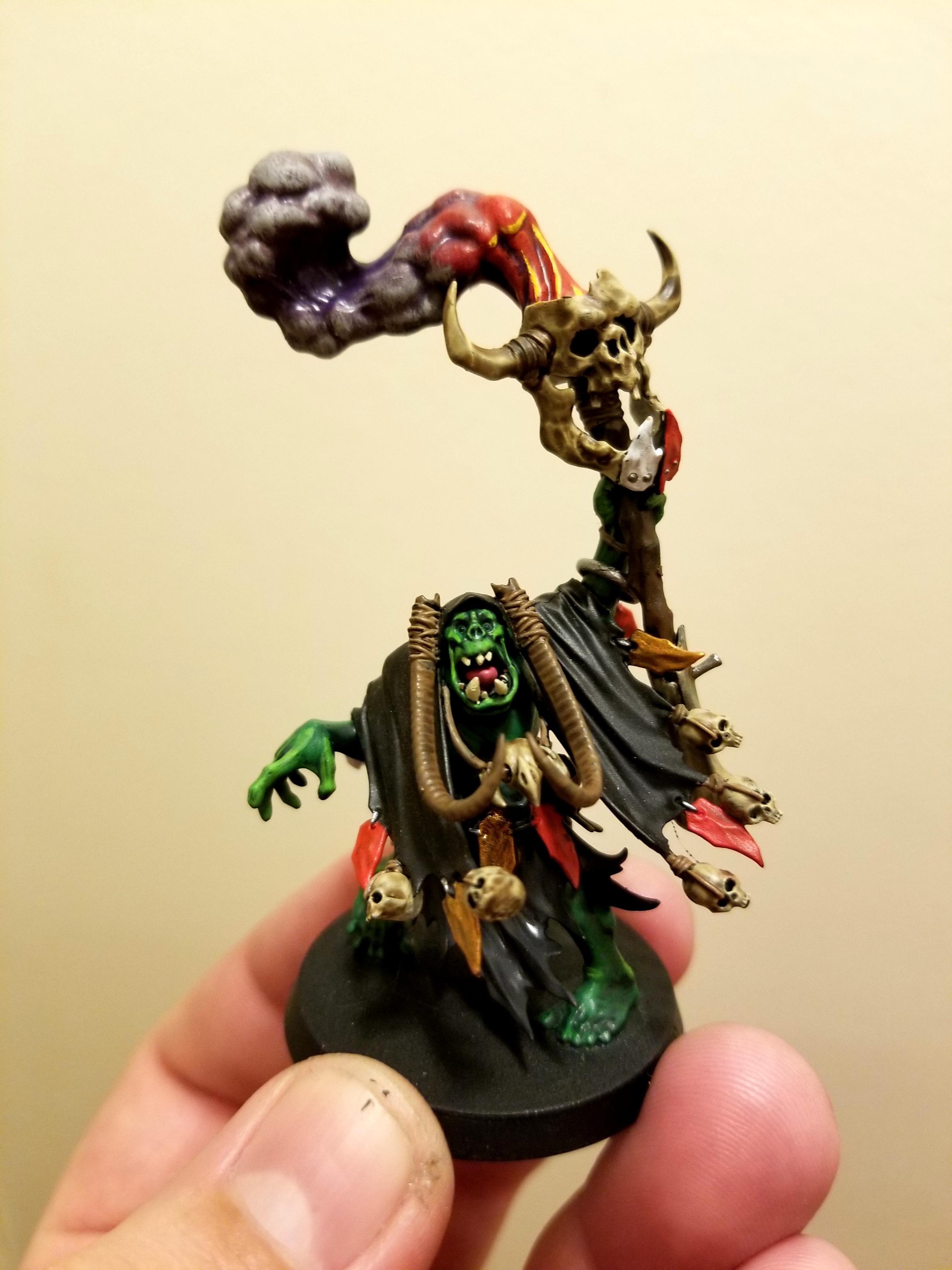 Age Of Sigmar, Ironjawz, Orruk, Weirdnob Shaman