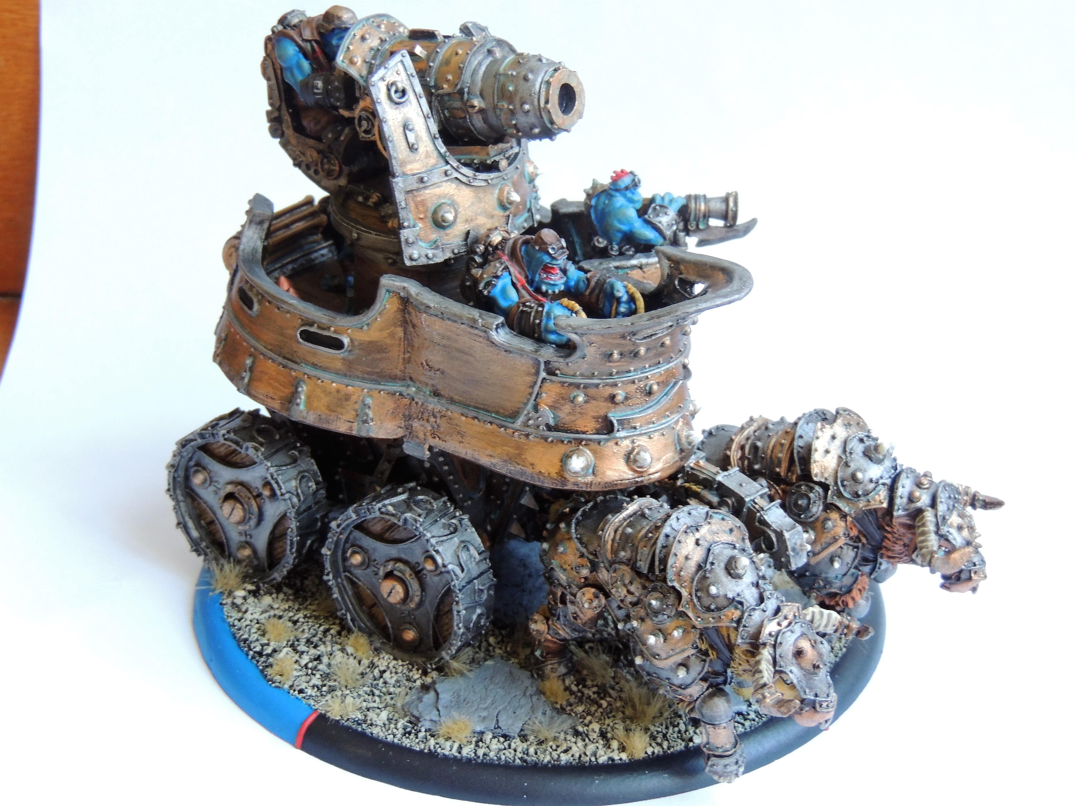 Battle Engine, Hordes, Trollbloods, Trollkin, War Wagon, Warmachine