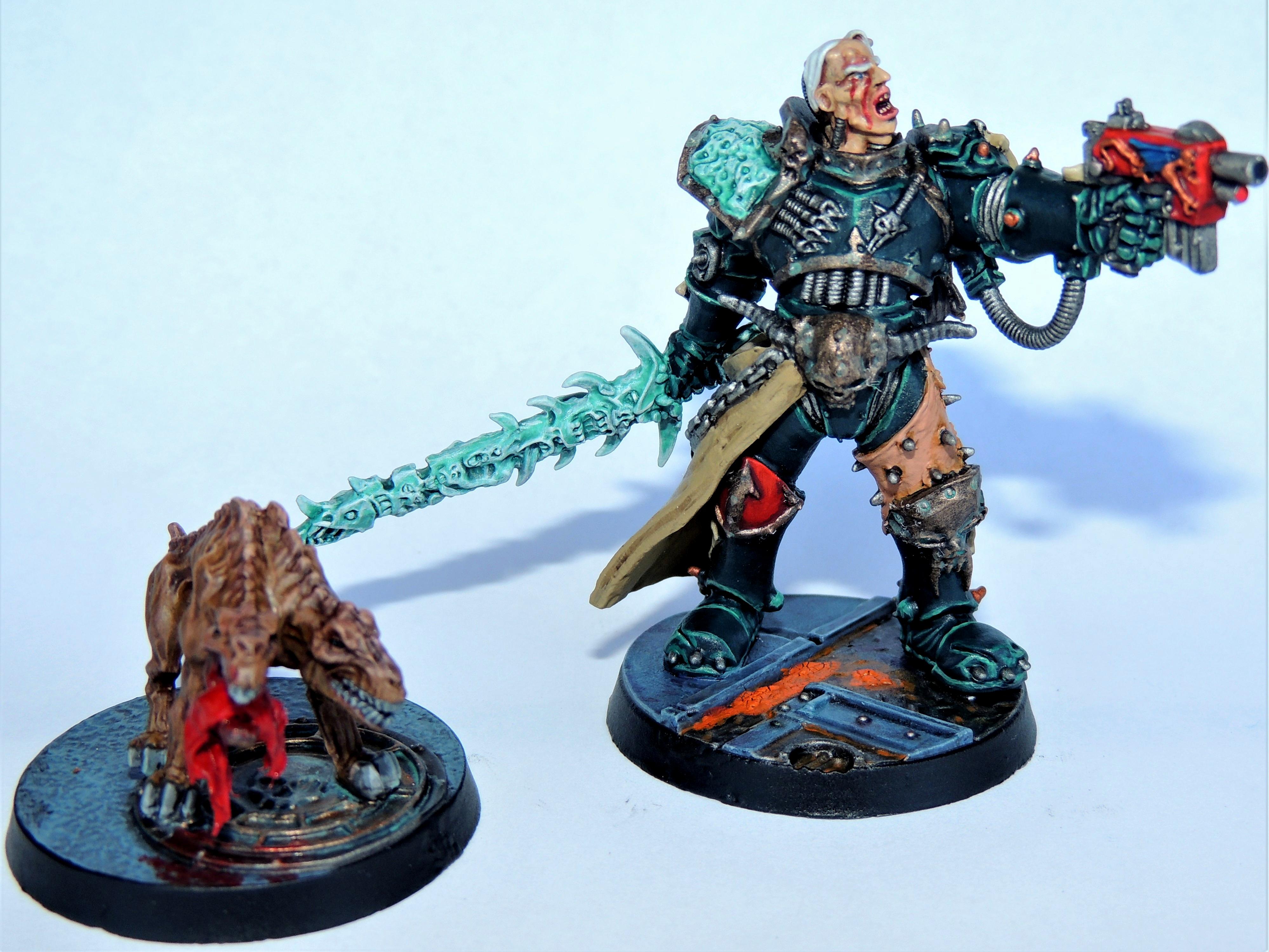 54mm, Chaos, Daemon Sword, Inquisitor, Magus