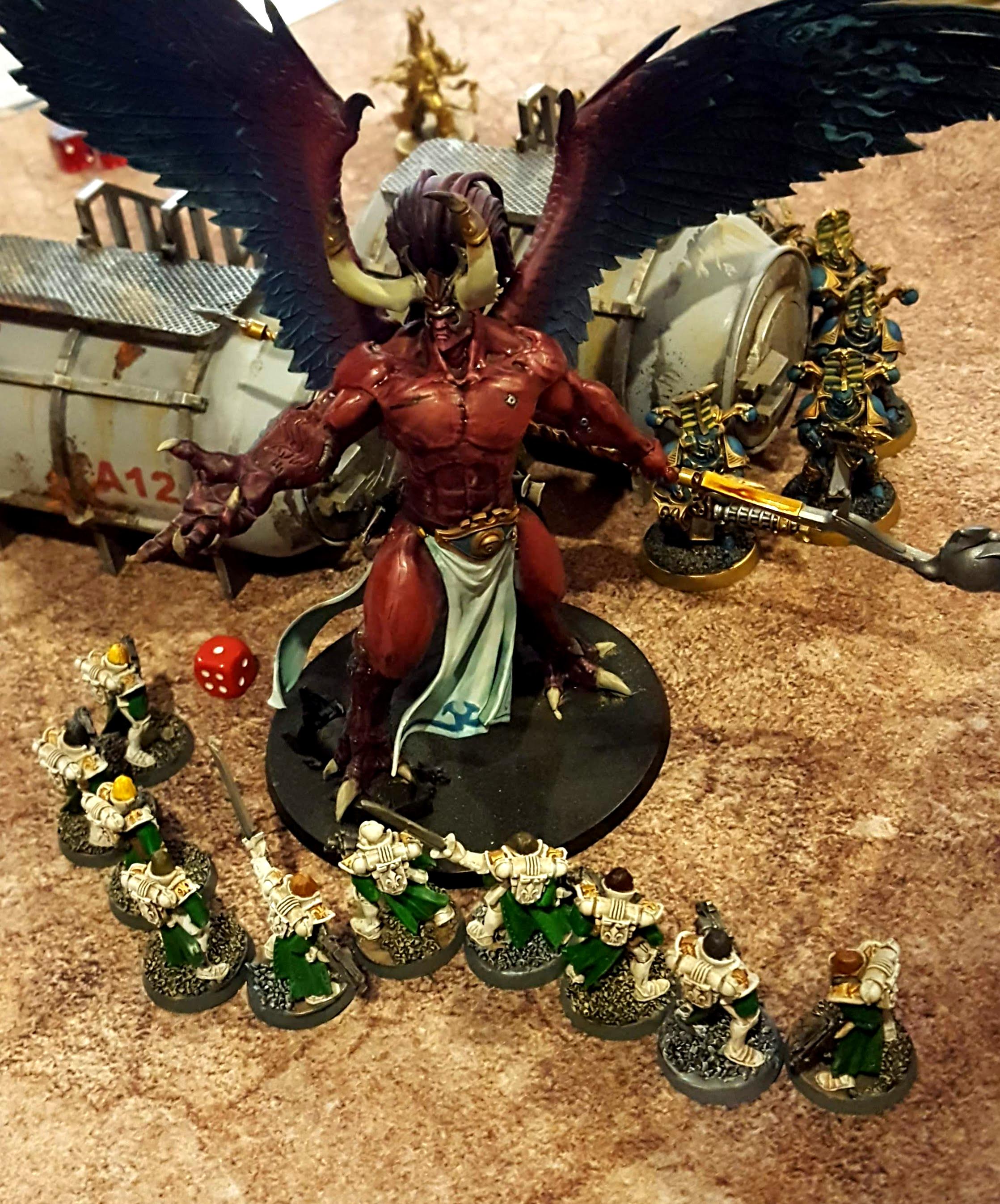 This went about as you would expect it would. They failed to takethe last wound off Magnus after three Exorcists nearly killed him with their first volley